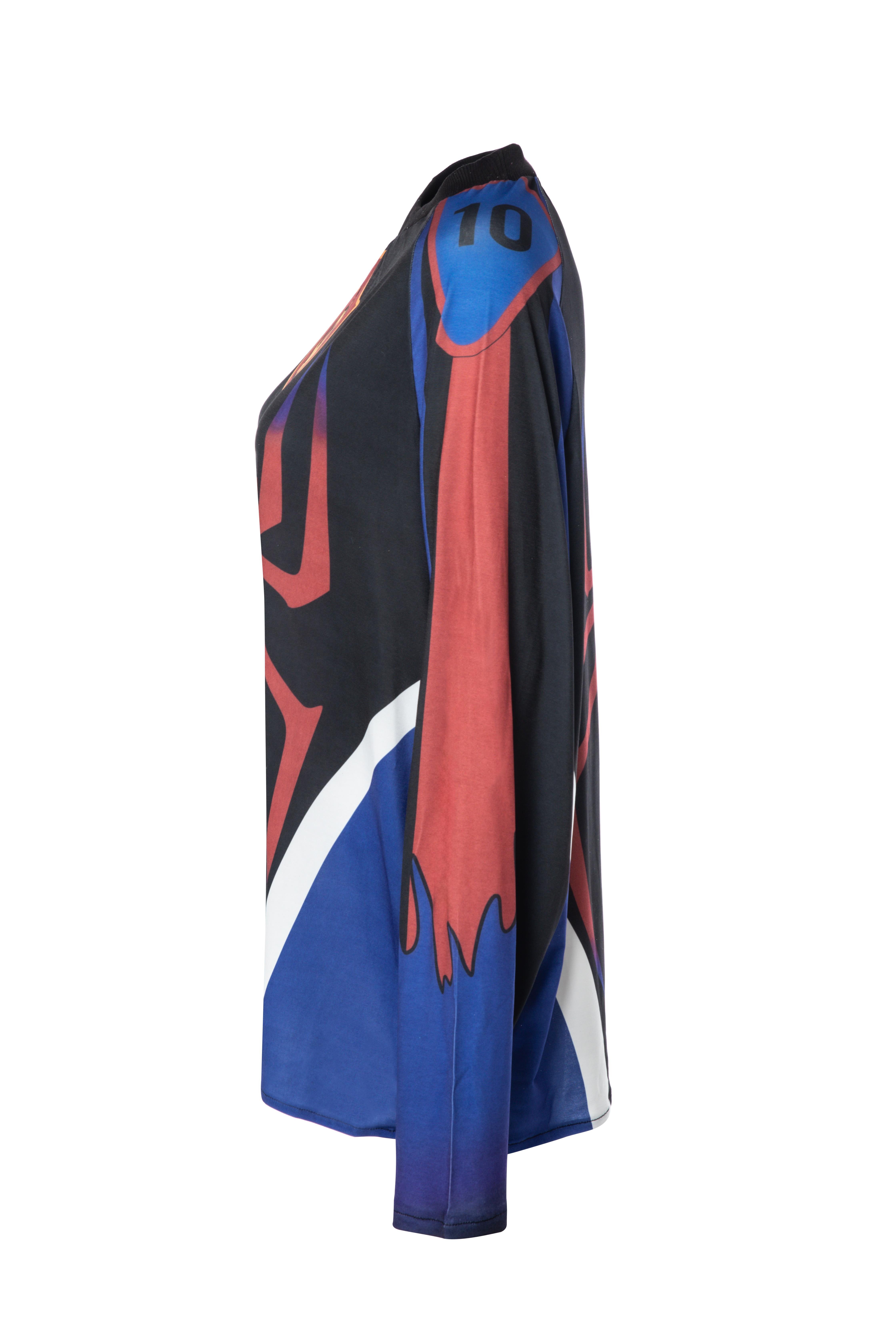 Özel Tasarım Baskılı Forma Sweatshırt 