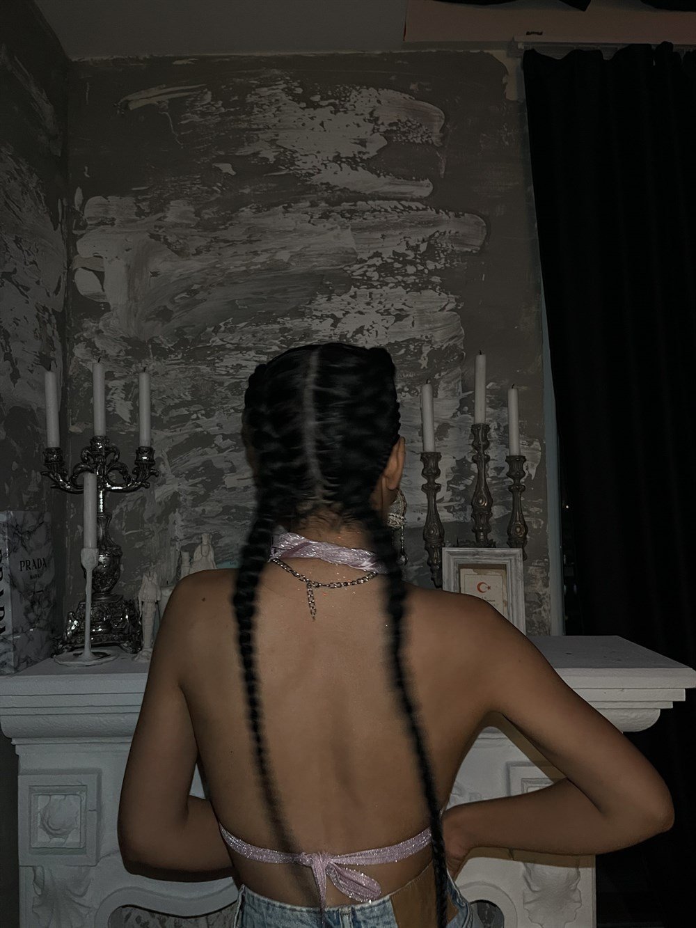 Bordo Mavi Rose Büstiyer