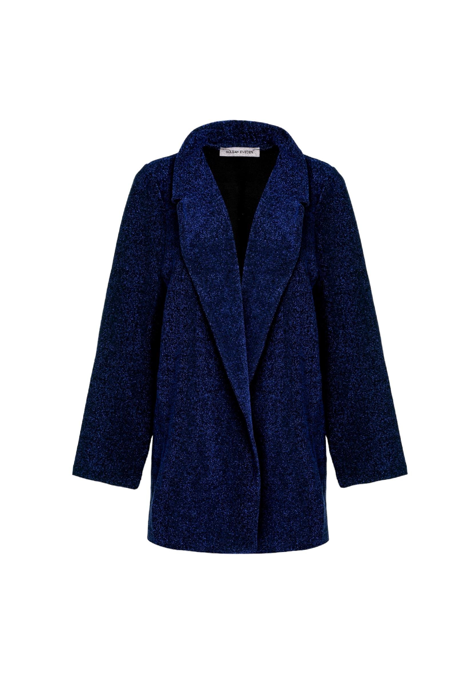 Özel Tasarım Simli Gloss Ceket