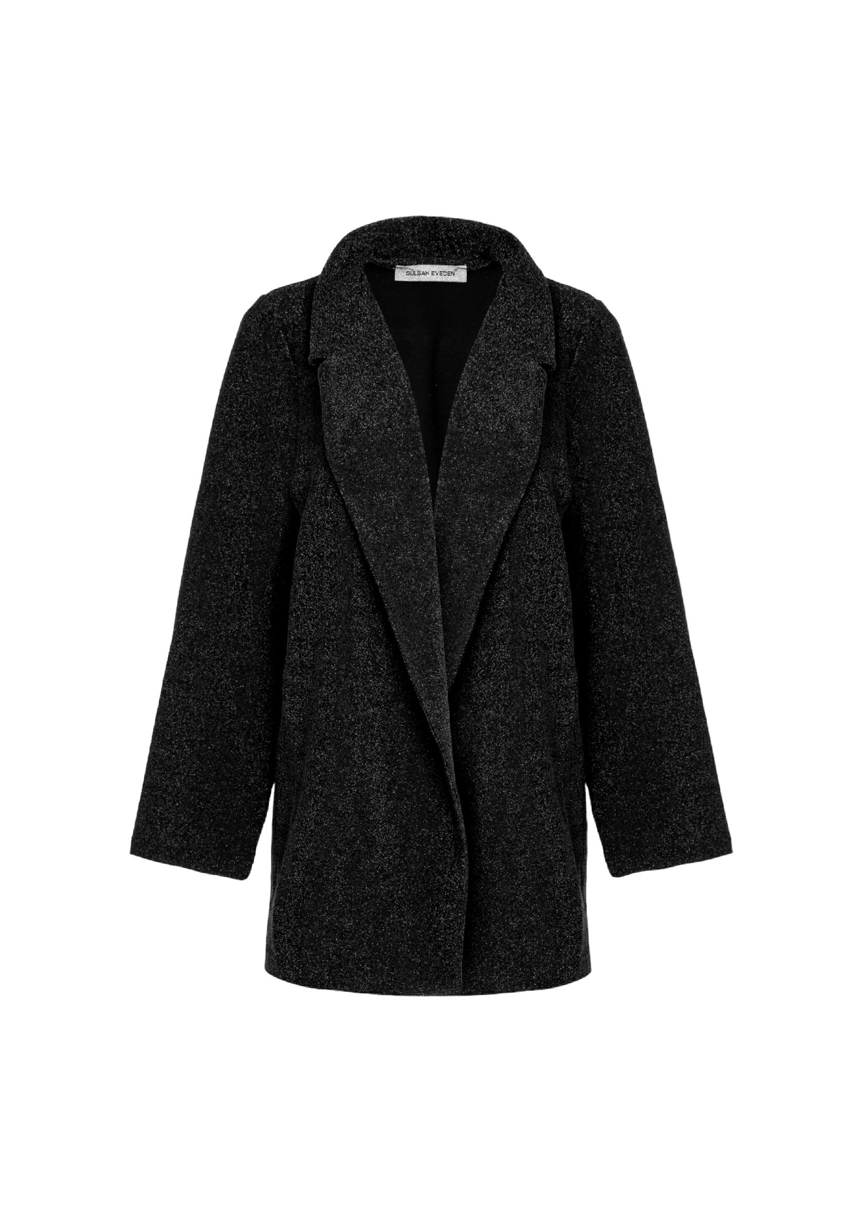 Özel Tasarım Simli Gloss Ceket