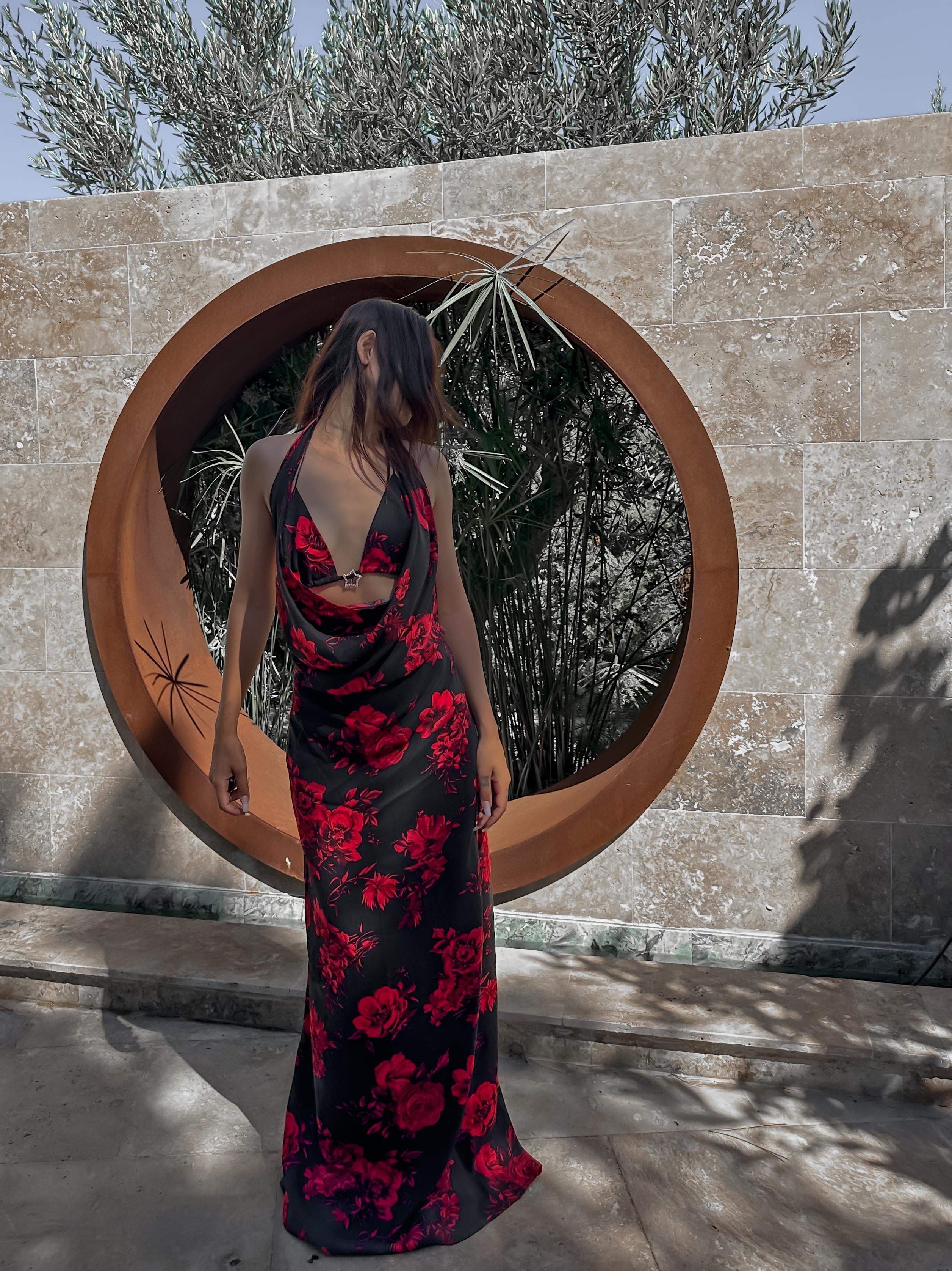Rose Elbise Takım