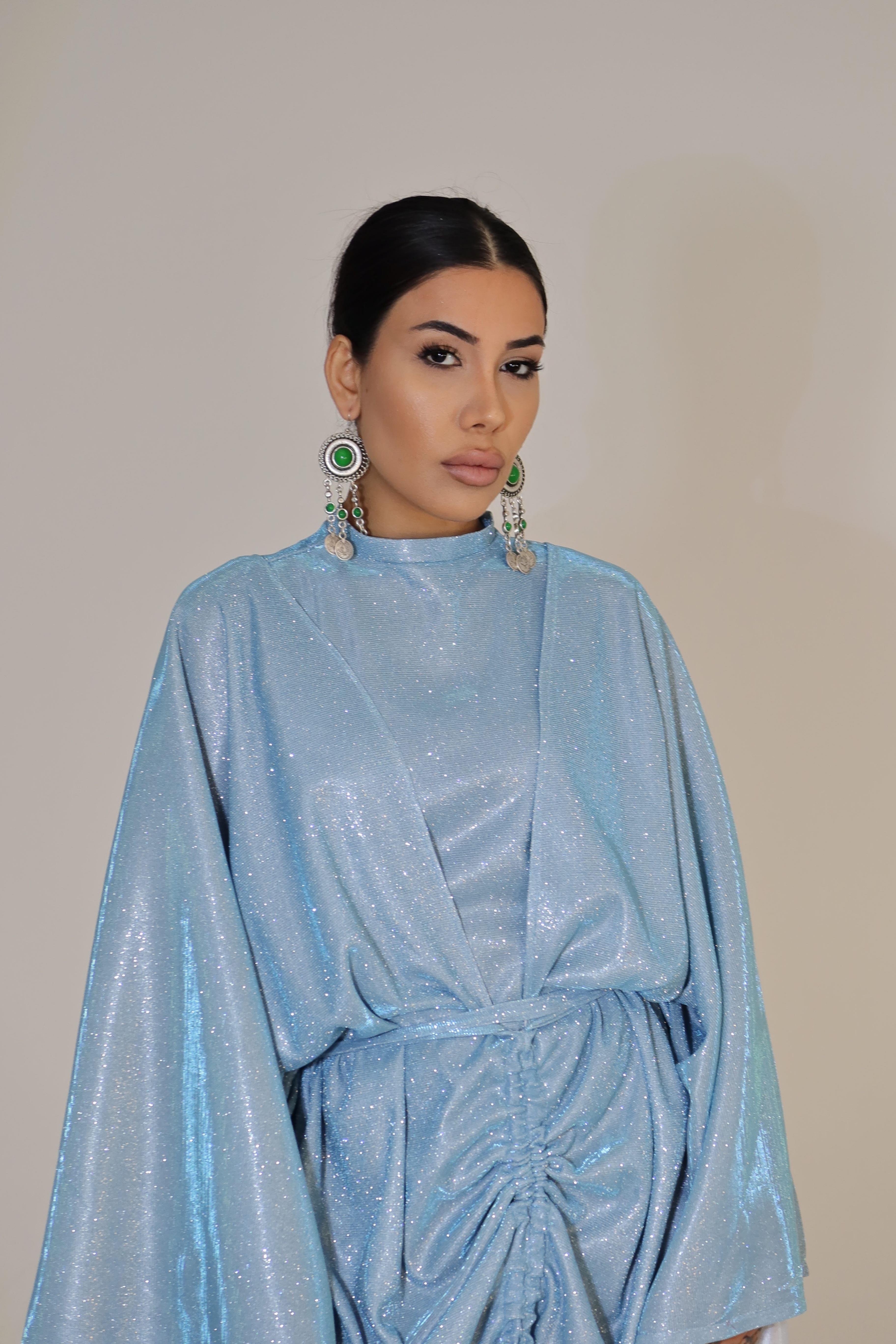 Simli Doha Model Elbise