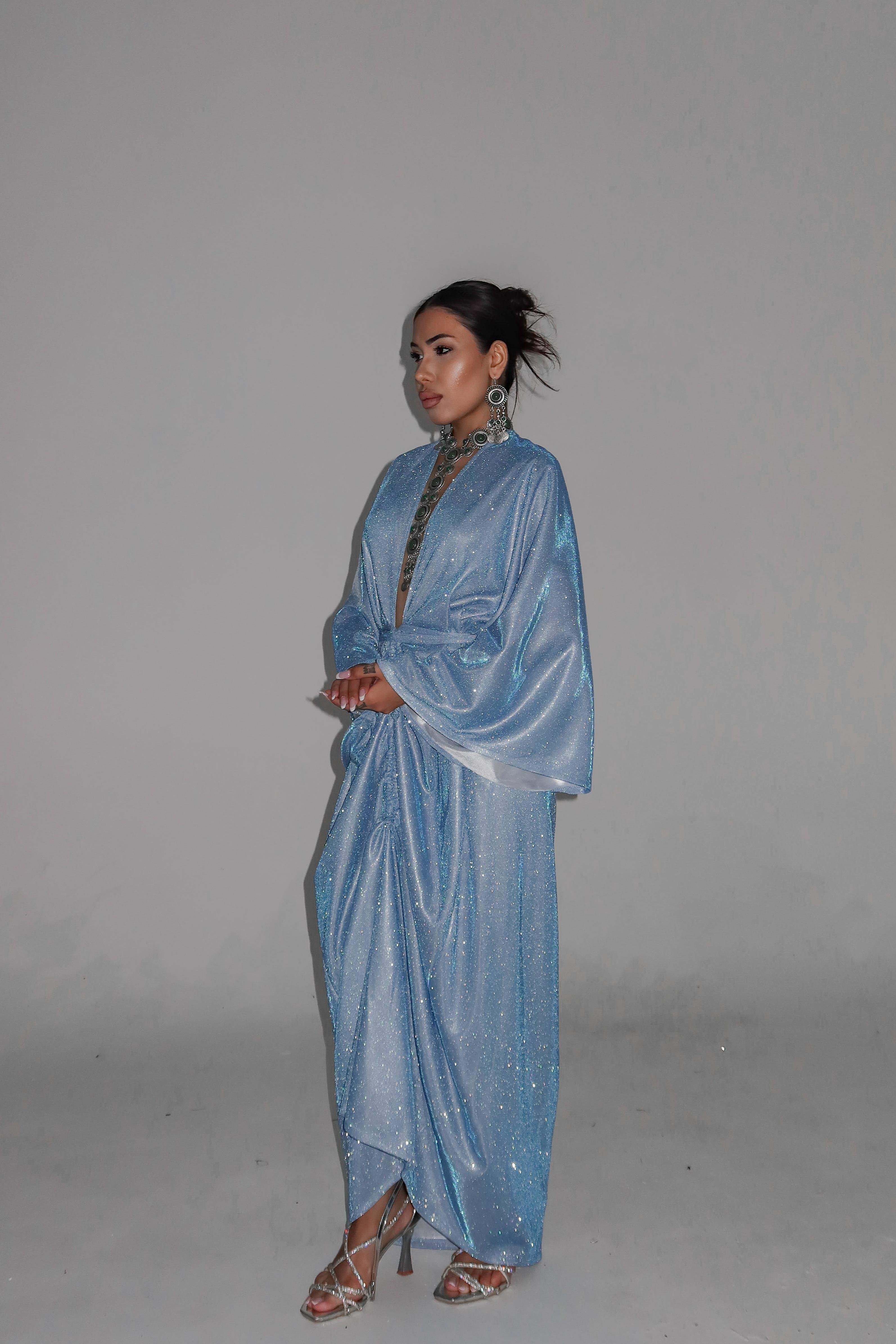 Simli Doha Model Elbise