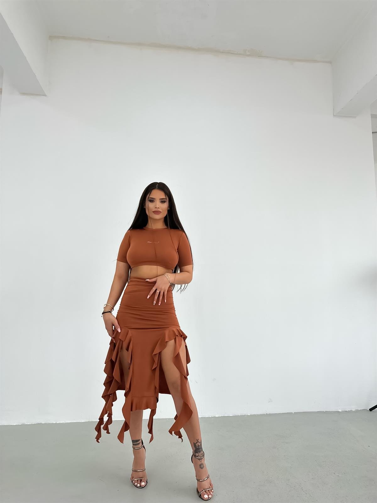 The Evecen Candy Crop Tshirt