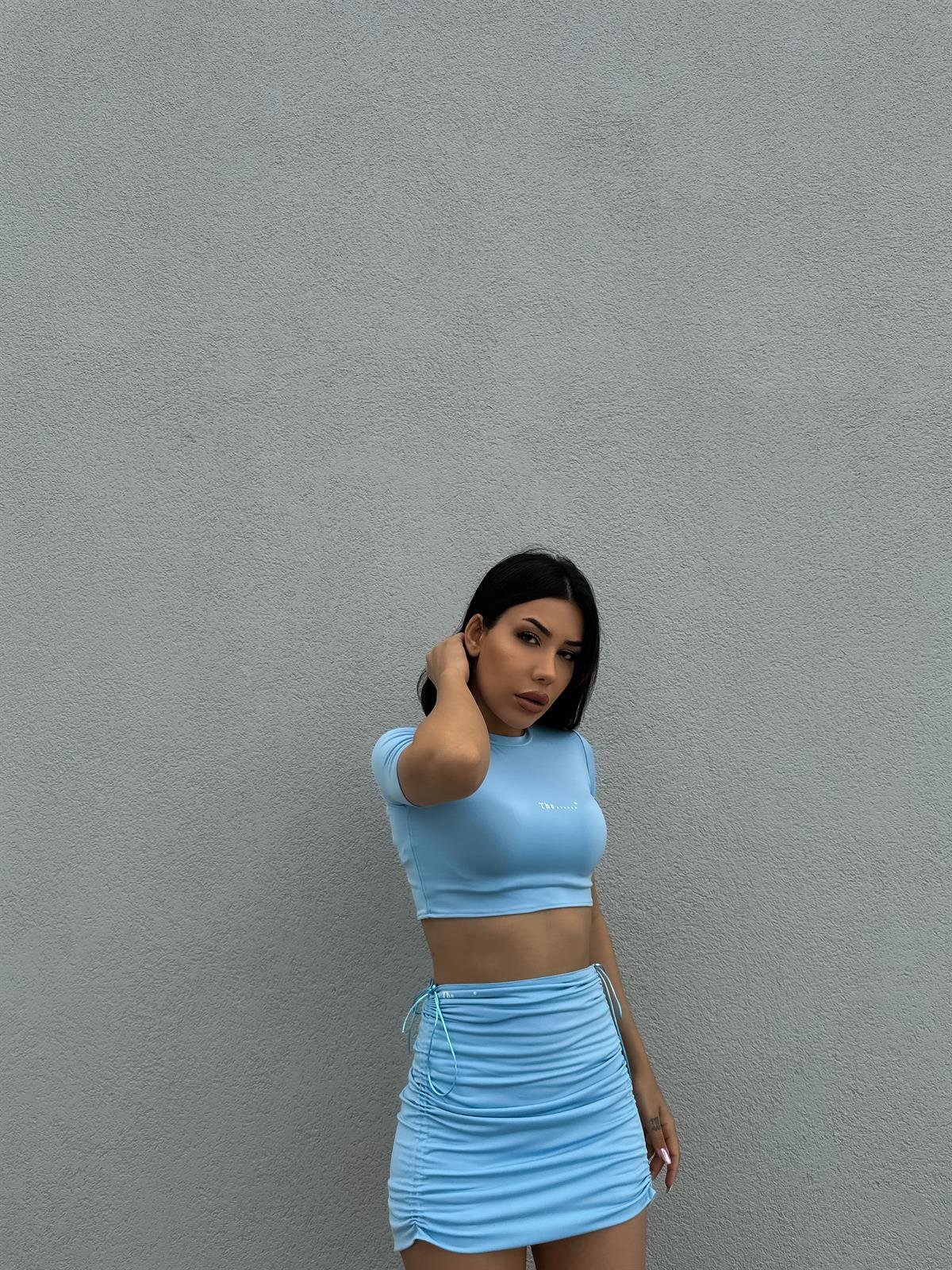 The Evecen Candy Crop Tshirt