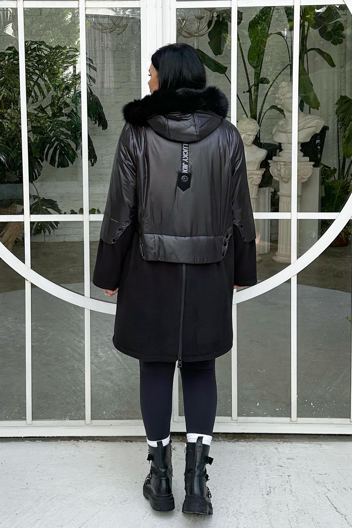 -20 içi kürklü mont