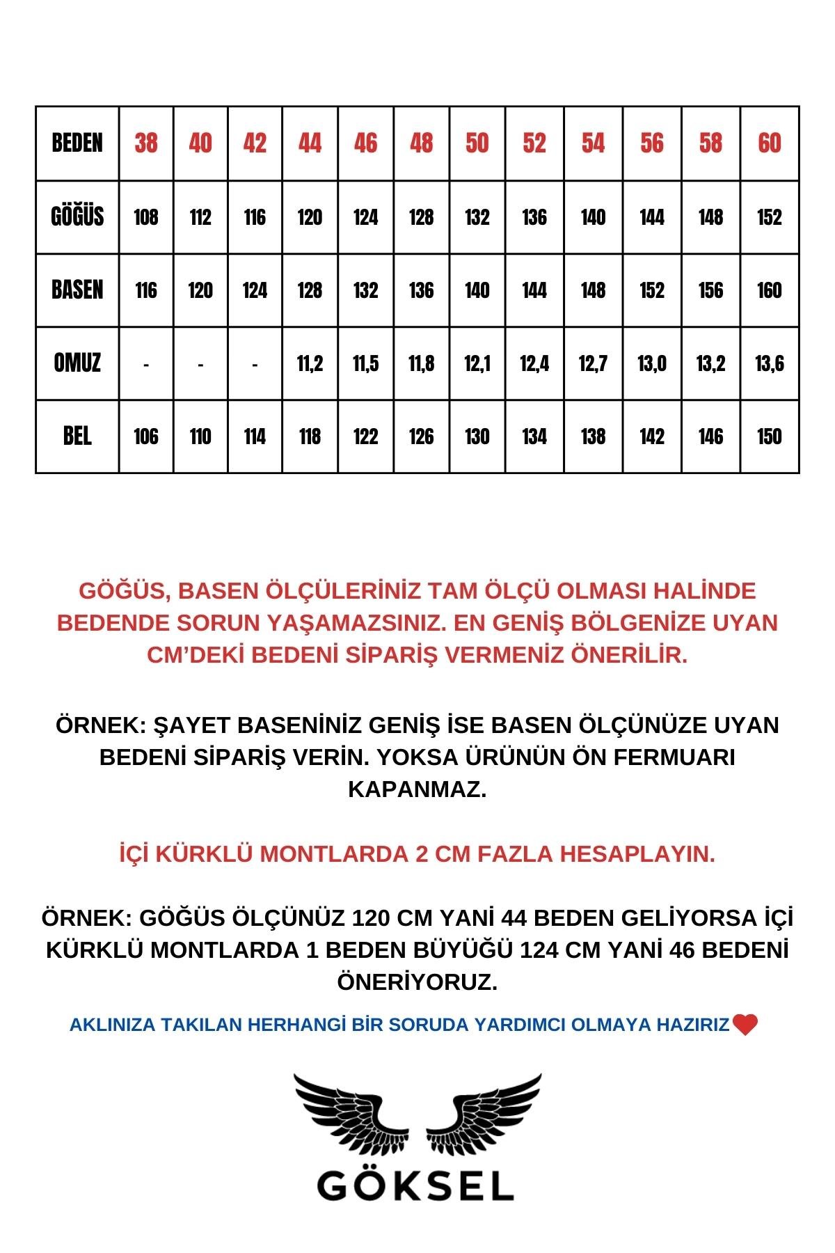 -20 Trikolu Büyük Beden Uzun Mont - Siyah