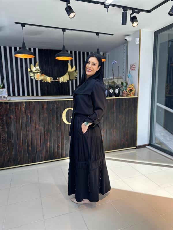 Büyük Beden 3 lü etekli takım