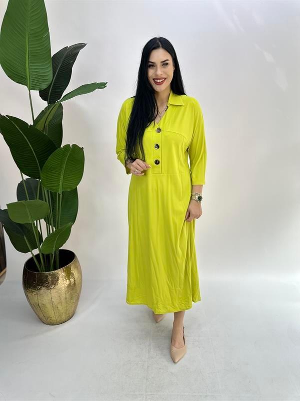 Büyük Beden tencel kumaş elbise