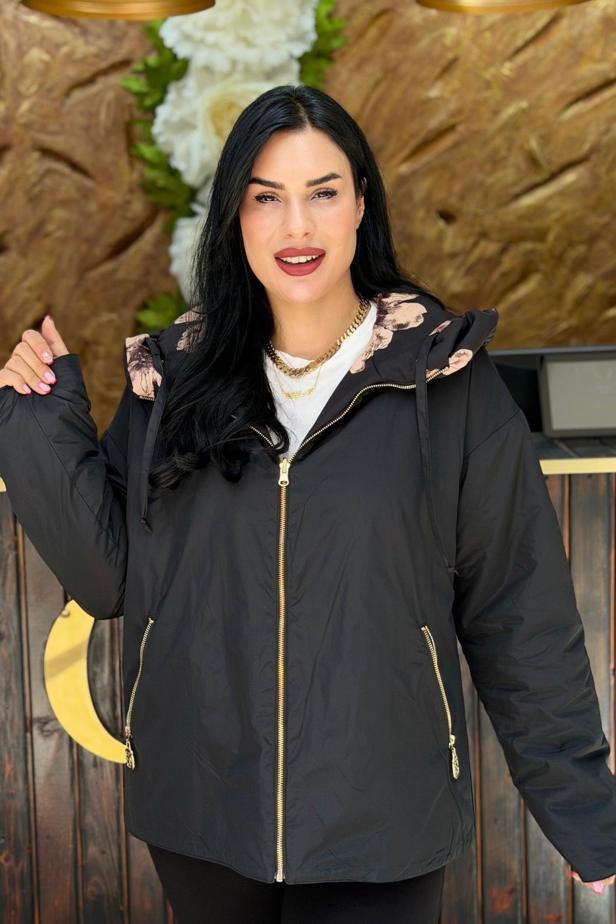 ÇİFT TARAFLI BÜYÜK BEDEN MONT