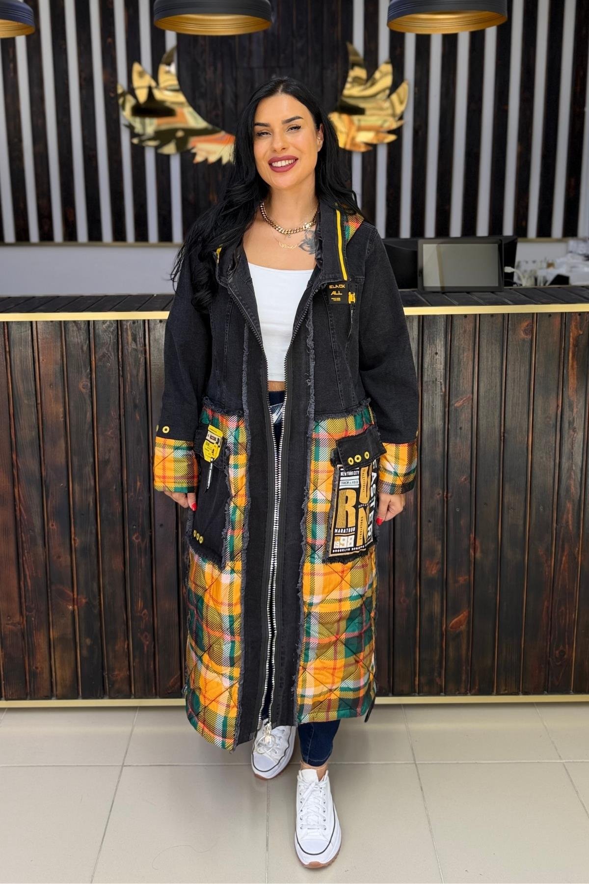 EKOSELİ JEAN KABAN BÜYÜK BEDEN