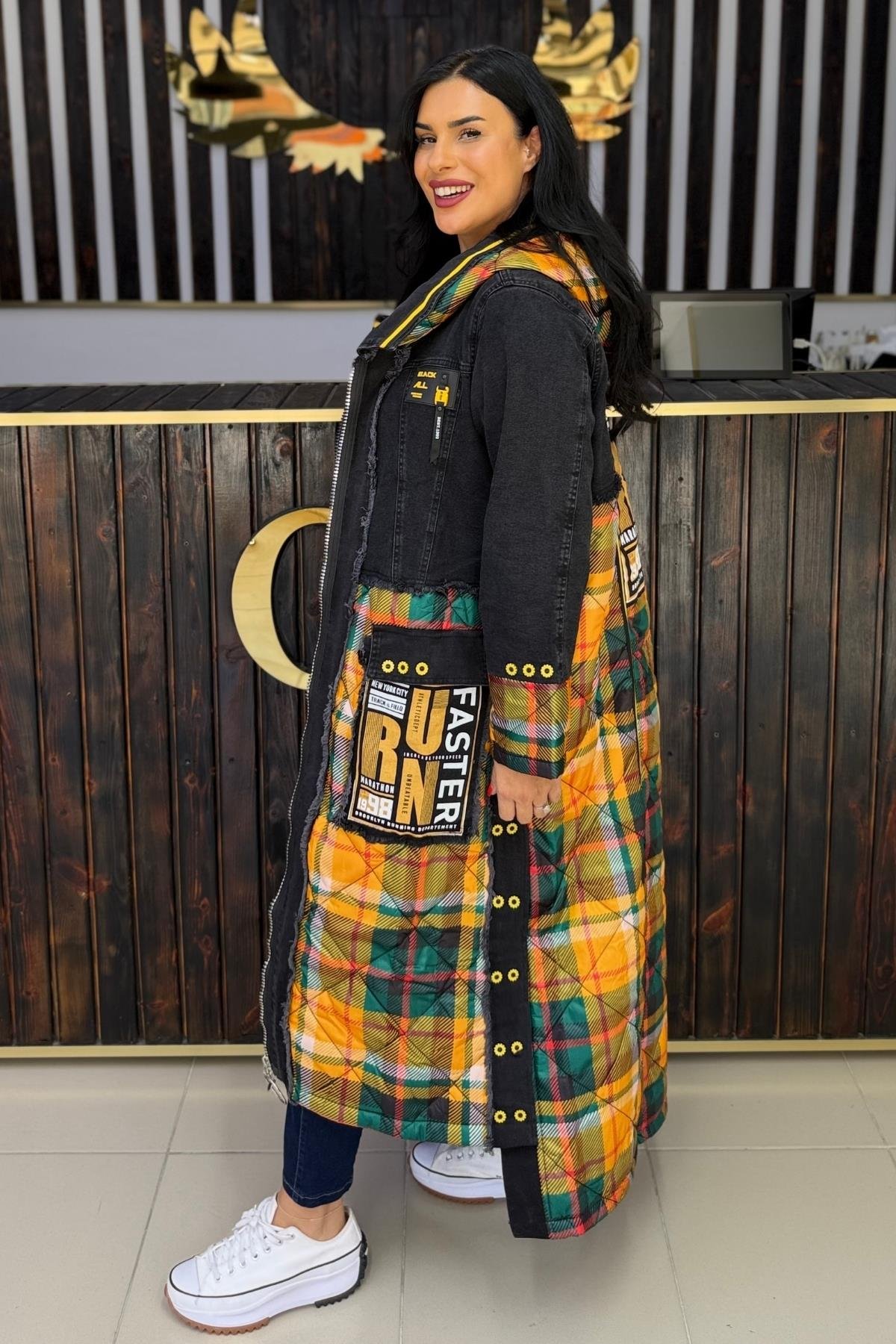 EKOSELİ JEAN KABAN BÜYÜK BEDEN