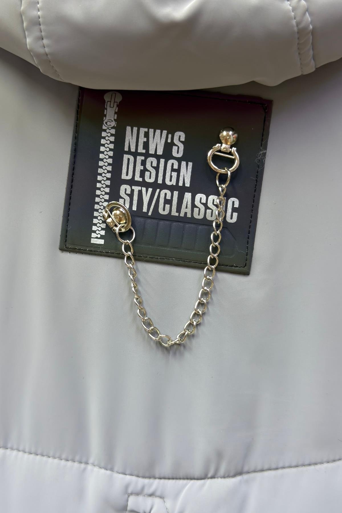 İÇİ KÜRKLÜ GRİ BÜYÜK BEDEN YELEK