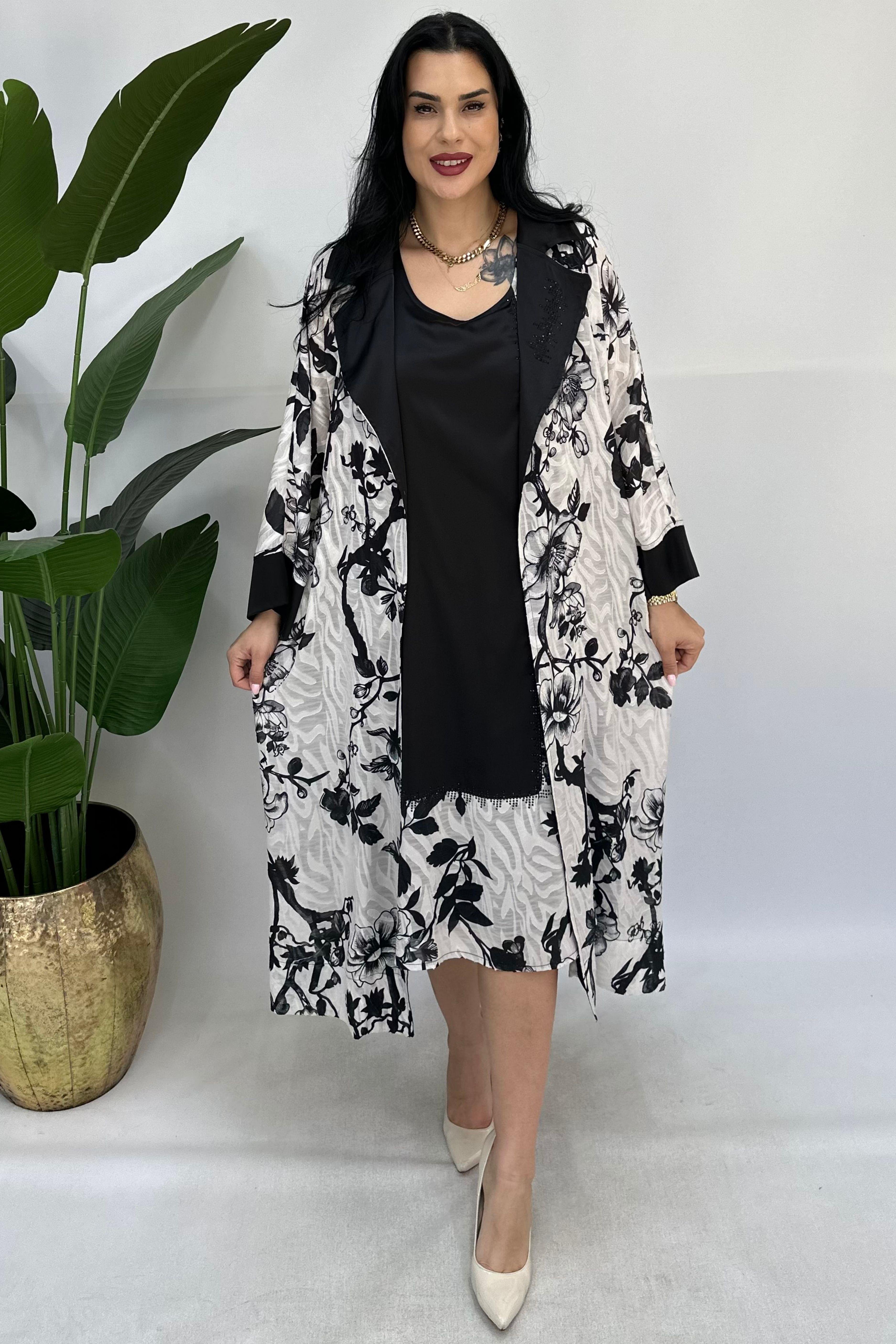 KAFTANLI ELBİSE TASARIM TAKIM BÜYÜK BEDEN