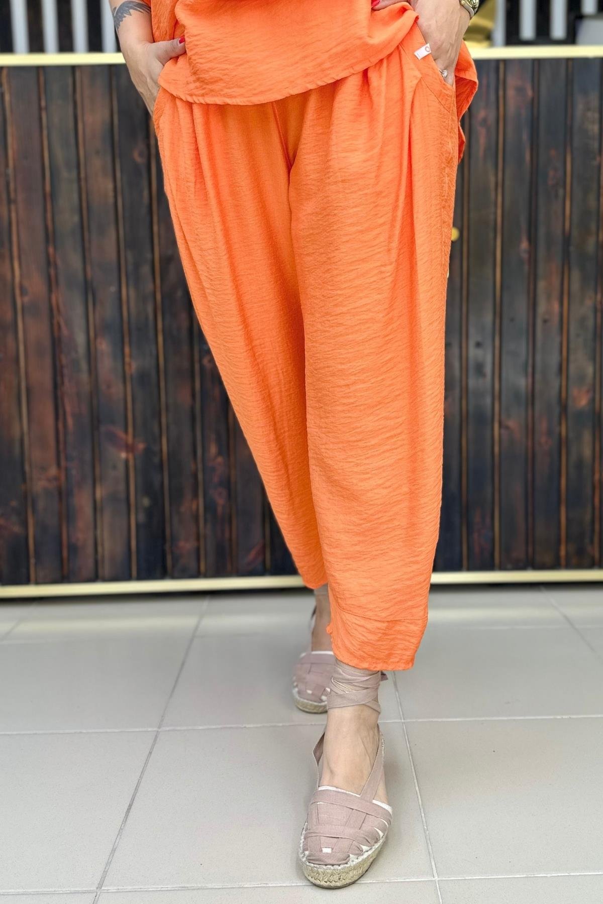 KETEN BÜYÜK BEDEN PANTALON 