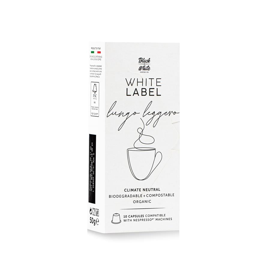 Black + White Lungo Kapsül Kahve
