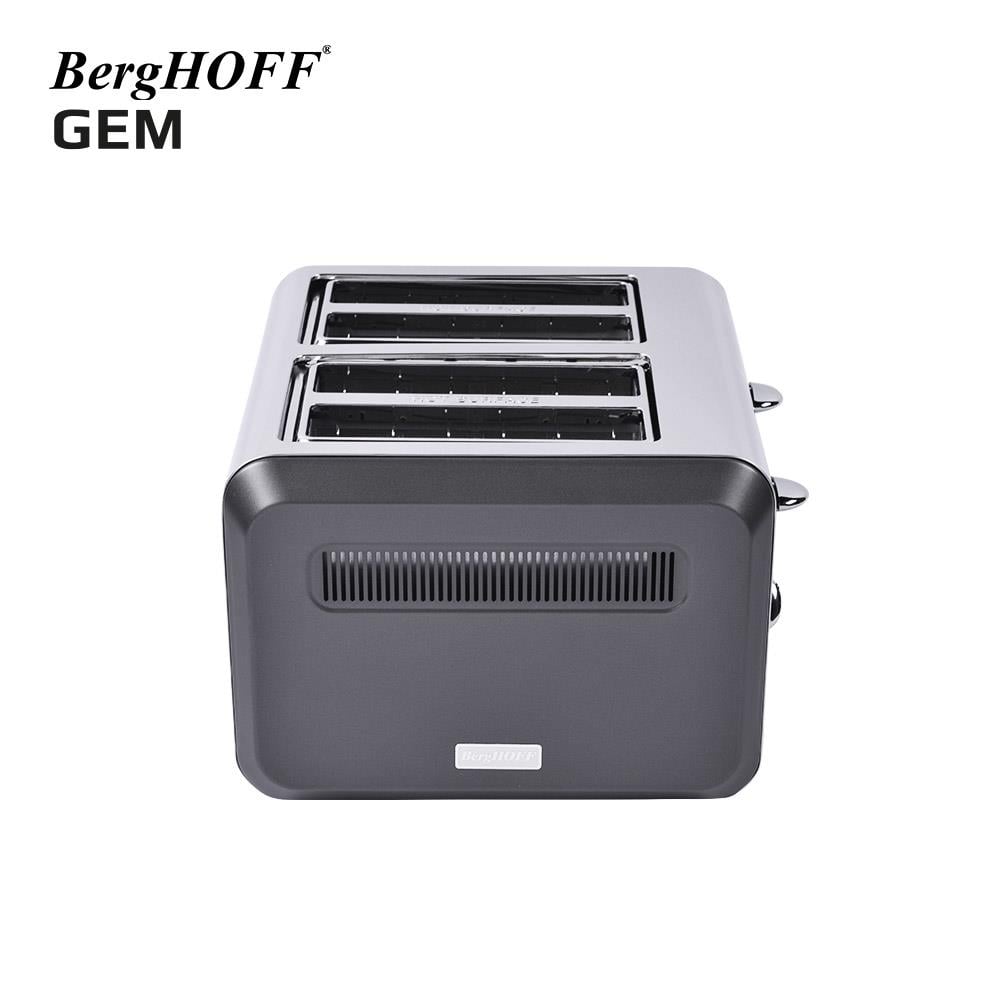 BerghoffBergHOFF GEM TITAN Parlak Gümüş Gri Dört Dilim Ekmek Kızartma Makinesi7950082