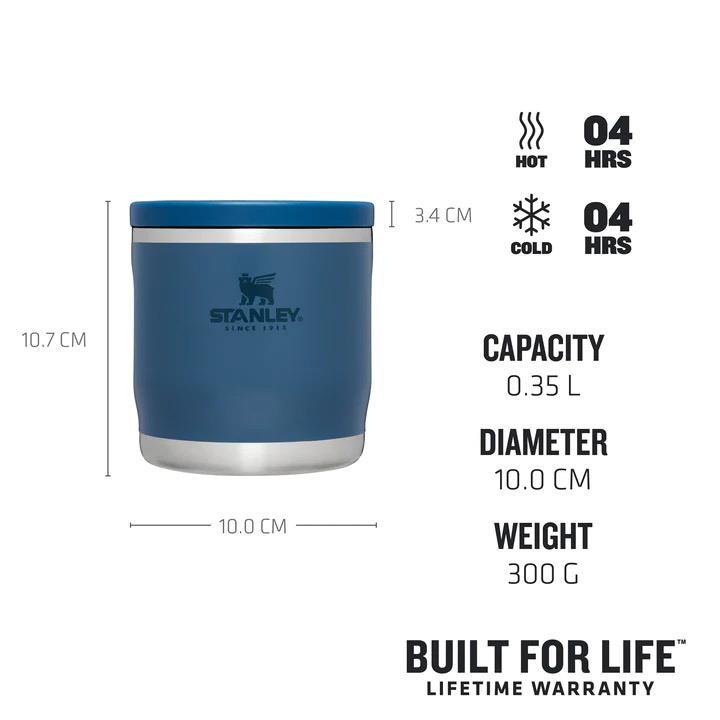 StanleyStanley 0.35L Adventure To-Go Yemek Termosu | Abyss - Mavi10-10837-014