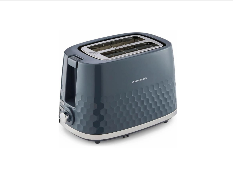 Morphy RichardsMorphy Richards Hive 2 Dilim/ 2 Bölme Ekmek Kızartma Makinesi GriMR-THG
