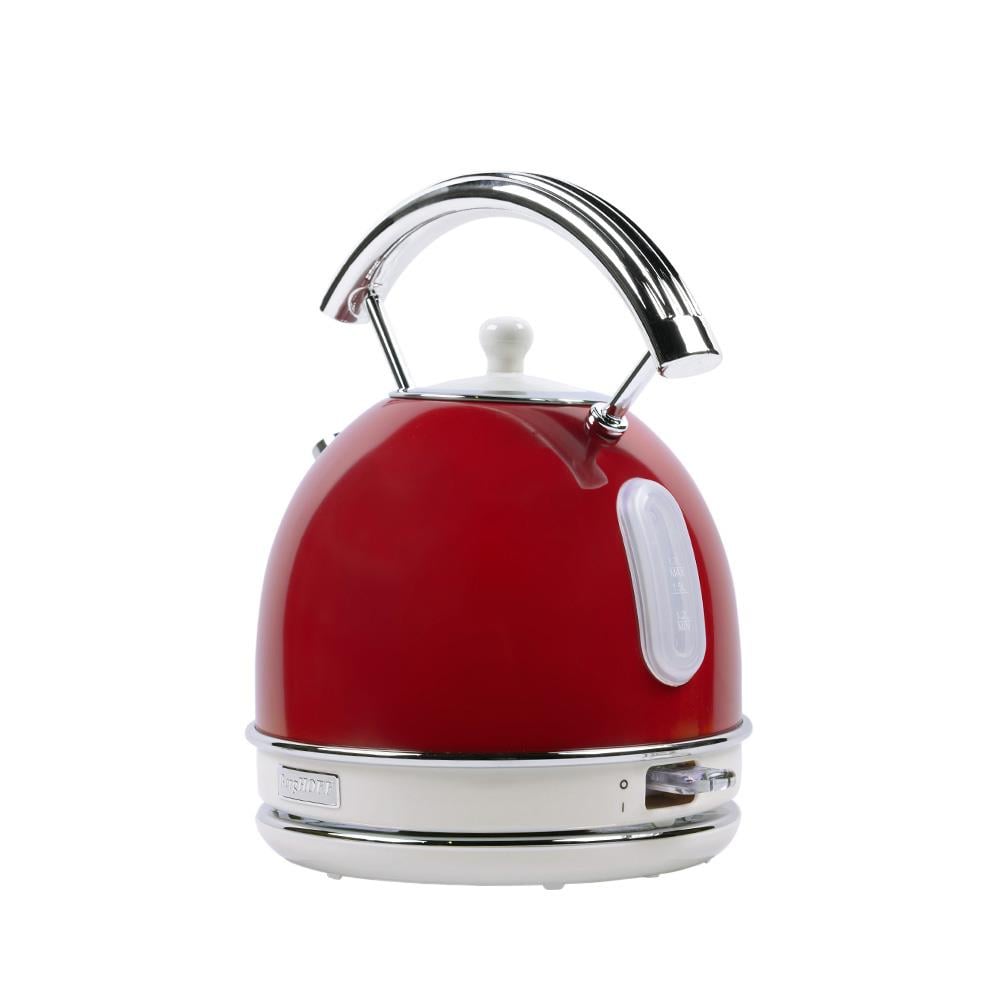 BerghoffBergHOFF GEM RETRO Kırmızı Dört Dilim Ekmek Kızartma Makinesi & 1.7 Litre Kırmızı Yuvarlak Su Isıtıcısı79500507950020