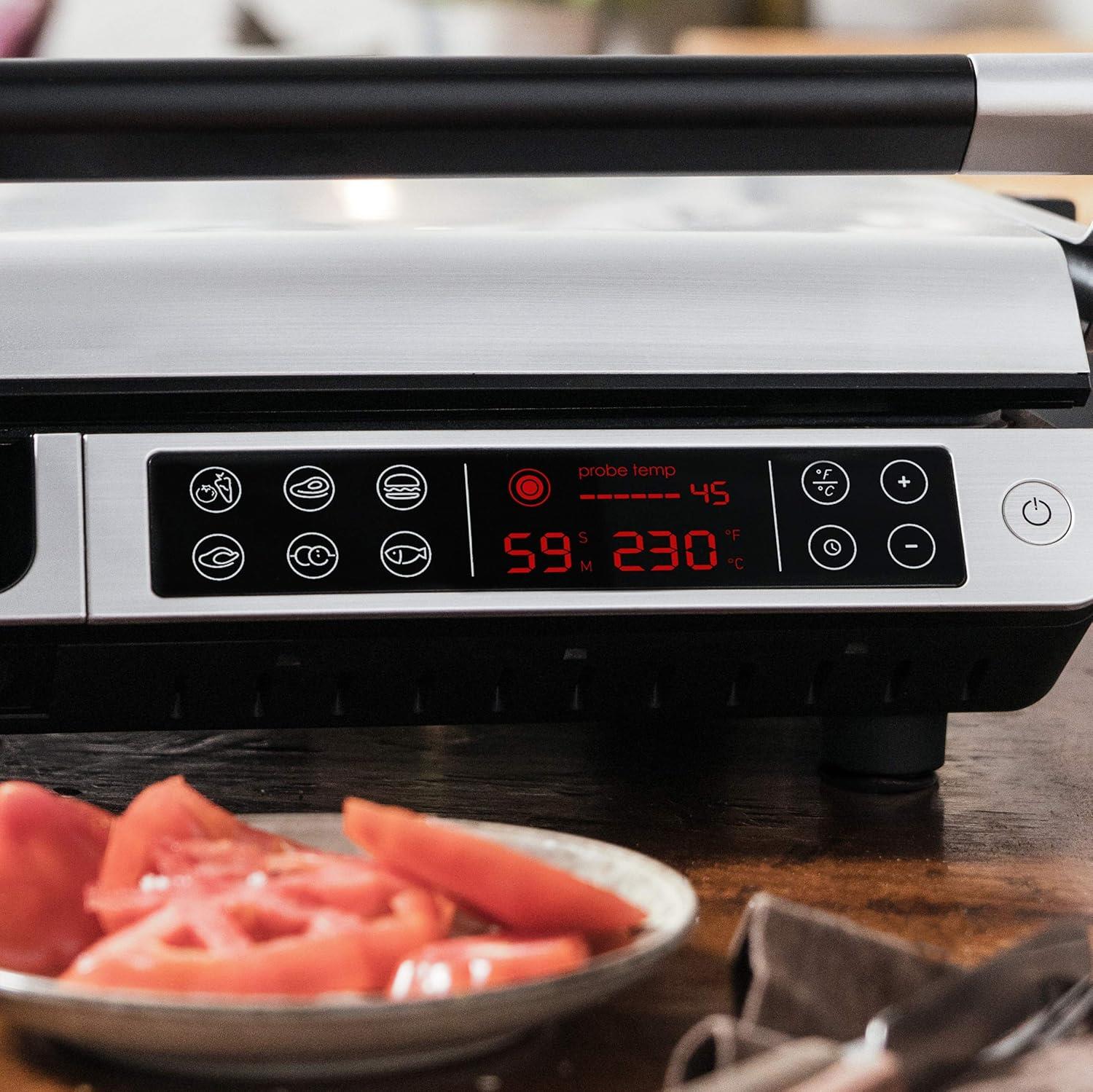 BerghoffBergHOFF GEM TITAN PRO 6 Programlı Advanced Design Çelik Izgara ve Tost Makinesi7950200
