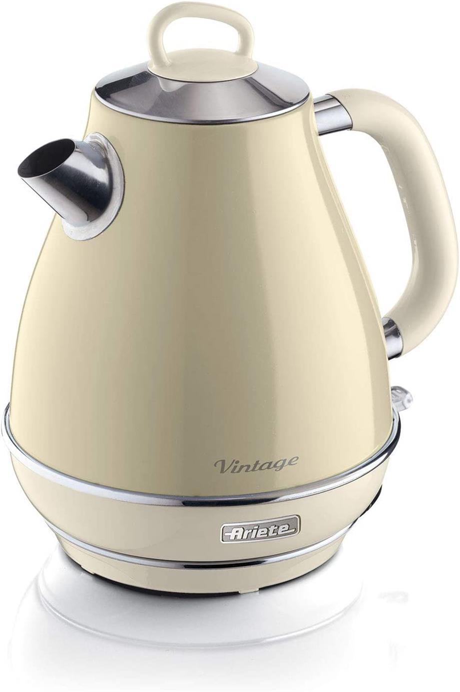 ARIETEAriete Vintage Kettle 1,7 Litre, Ekmek Kızartma Makinesi Ve Filtre Kahve Makinesi Bej + Pimmy Blender Hediye00C015513AR000C28690300M134203AR0