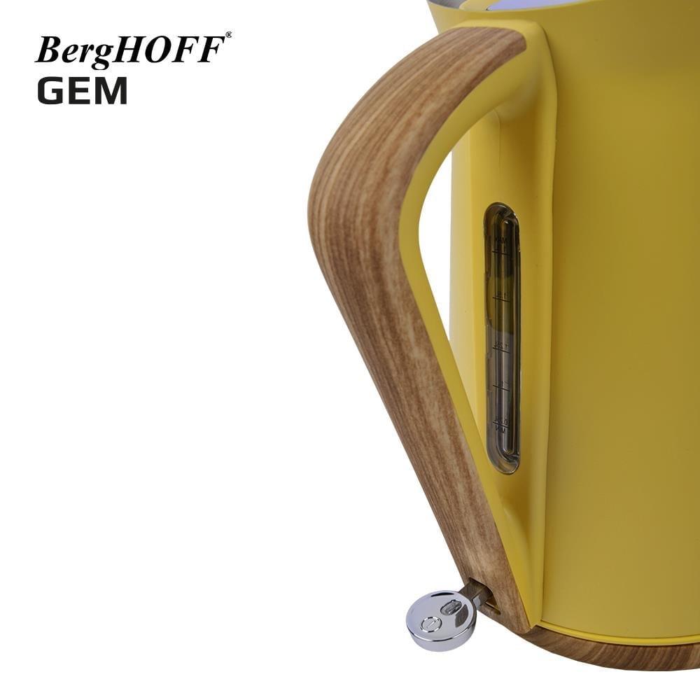 BerghoffBergHOFF GEM NATURAL Sarı Dört Dilim Ekmek Kızartma Makinesi & Su Isıtıcı Kettle79500907960001
