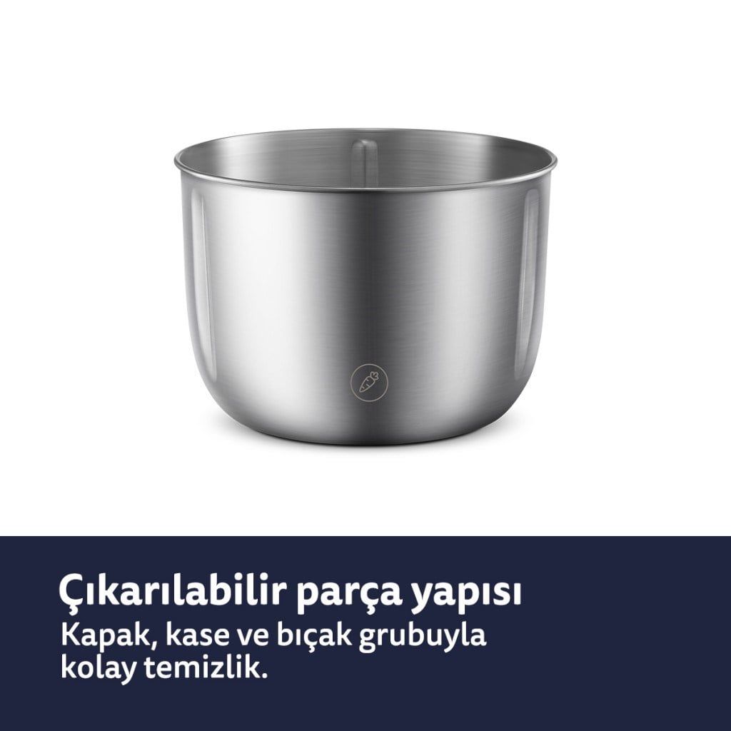Morphy RichardsÇok Amaçlı 3 Kaseli Doğrayıcı – 0.8L / 1.2L / 1.5LMR-FC