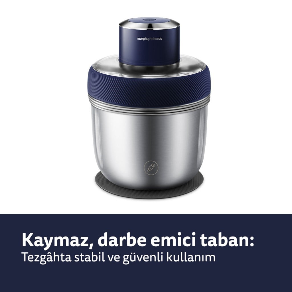 Morphy RichardsÇok Amaçlı 3 Kaseli Doğrayıcı – 0.8L / 1.2L / 1.5LMR-FC