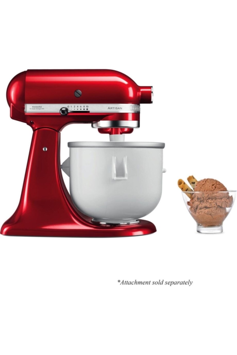 KitchenaidKitchenaid Dondurma Yapma Aparatı 5KICA0WH 5KICA0WH 