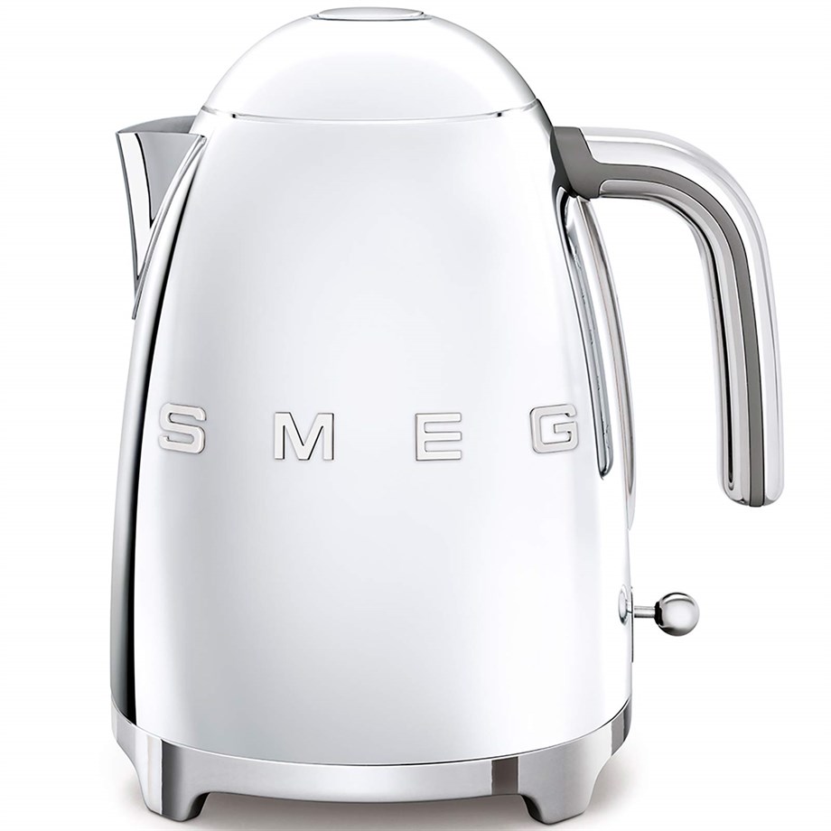 SMEGÇelik Kettle Ve 2x1 Ekmek Kızartma Makinesi Seti KLF03-TSF01SSEUÇelik Set