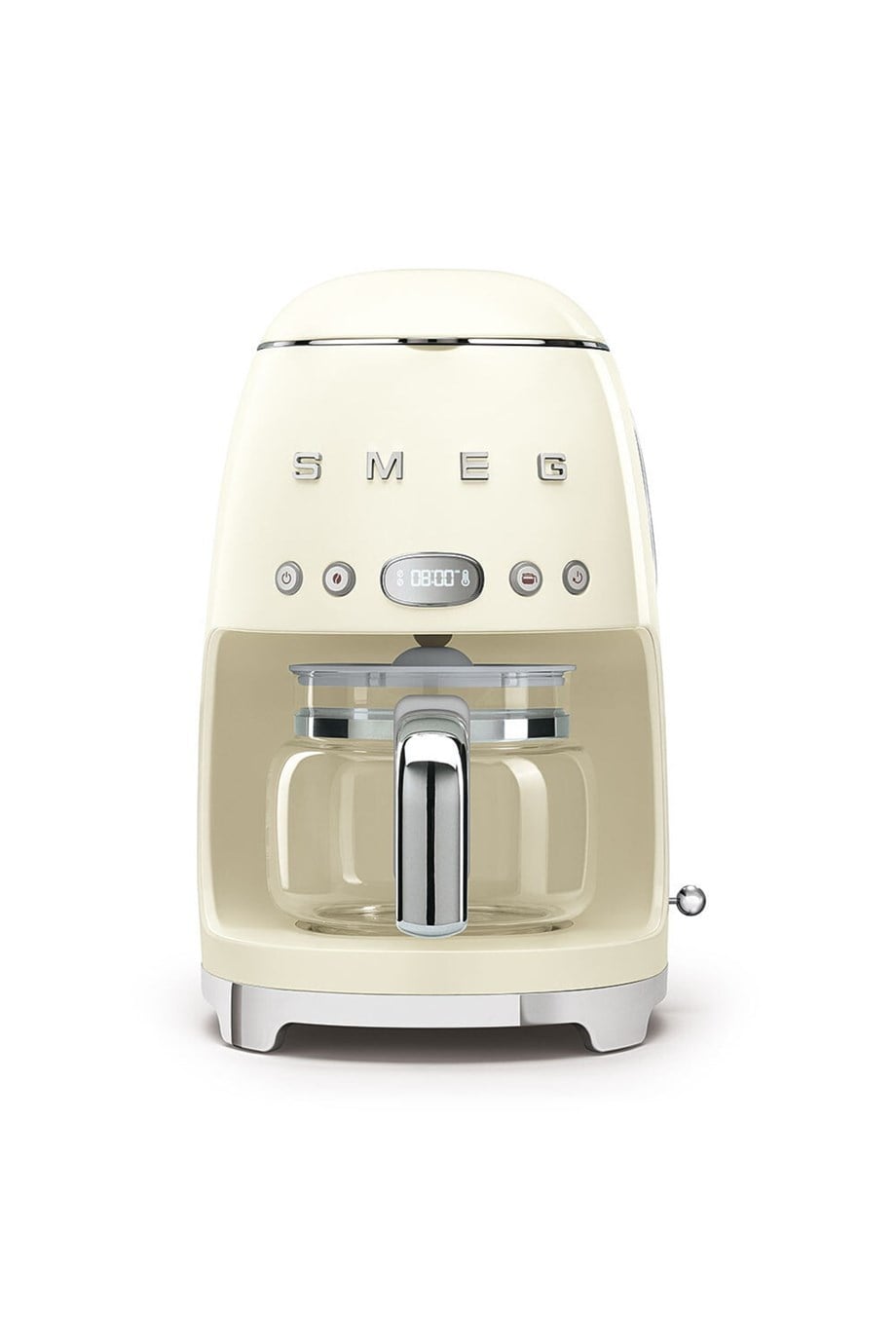 SMEGSmeg Krem Kettle 1x2 Ekmek Kızartma Makinesi ve Filtre Kahve Makine SetiKLF03CR-TSF01CR-DCF02CR