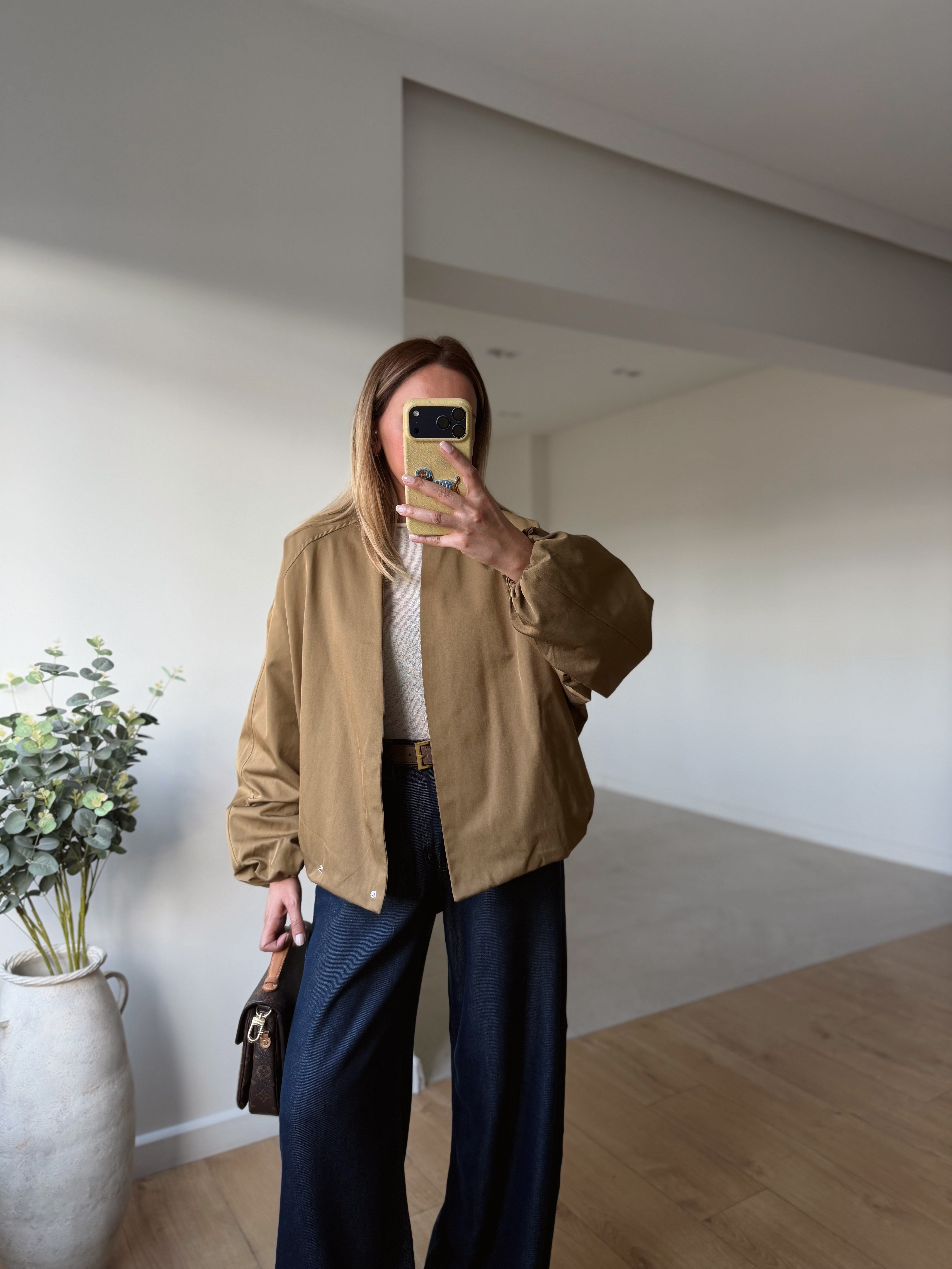 5149 Haki Yeşil Bomber Ceket 