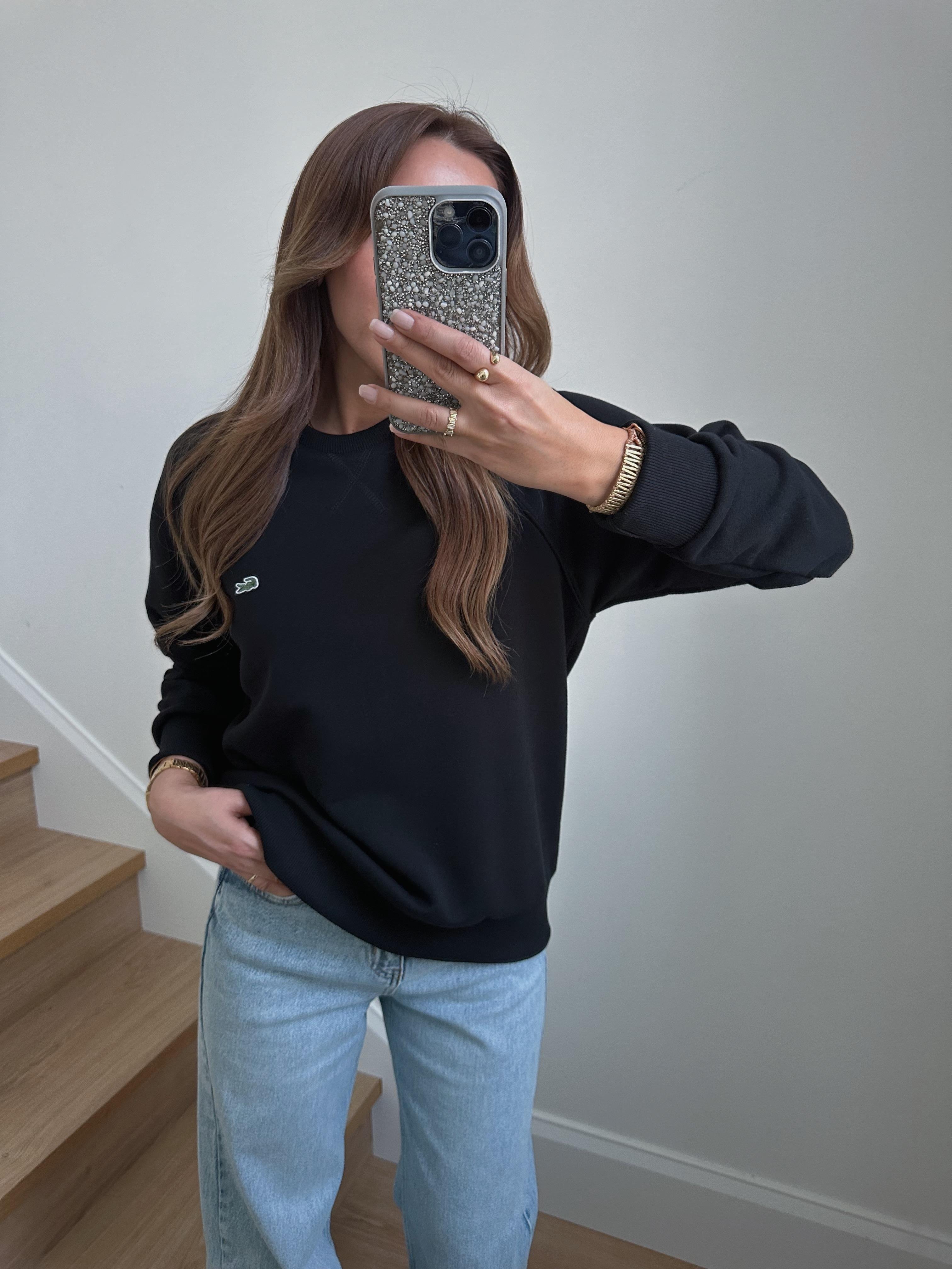 Anna Lcst Muadil Siyah Sweatshirt 