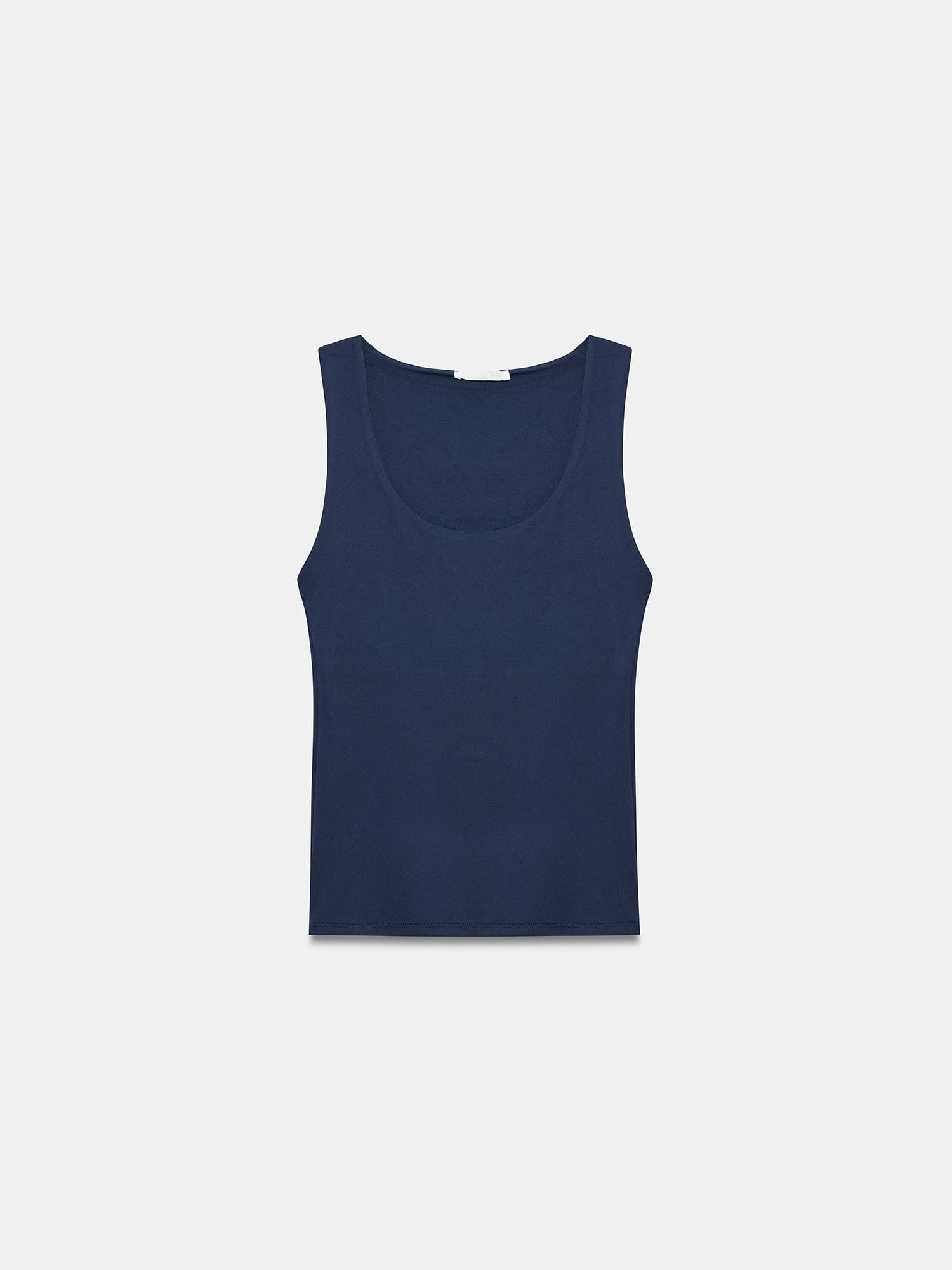 Dilvin 20977 Kalın Askılı Basic Top-Lacivert