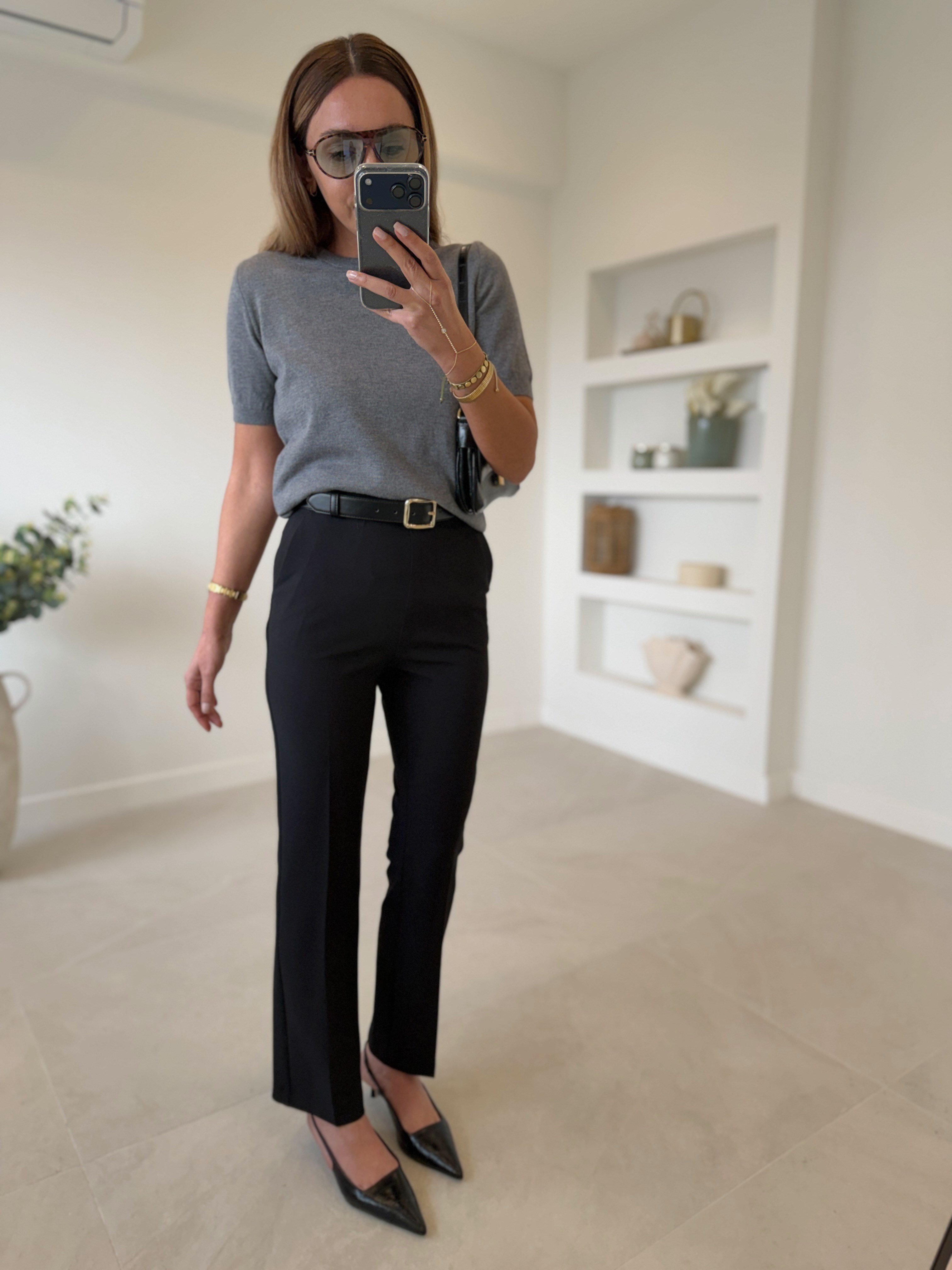 Dilvin 72249 Fit Siyah Pantolon