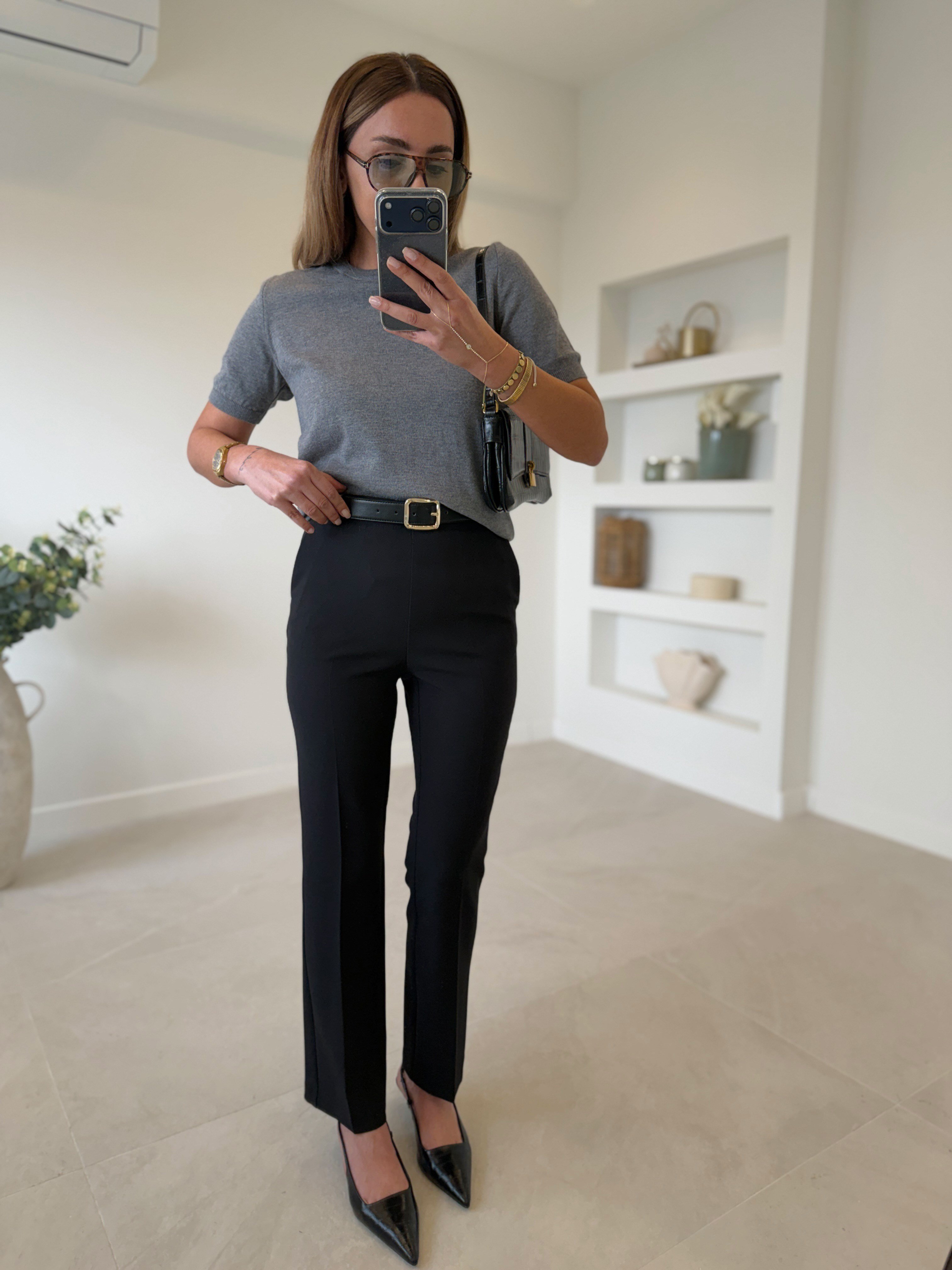Dilvin 72249 Fit Siyah Pantolon