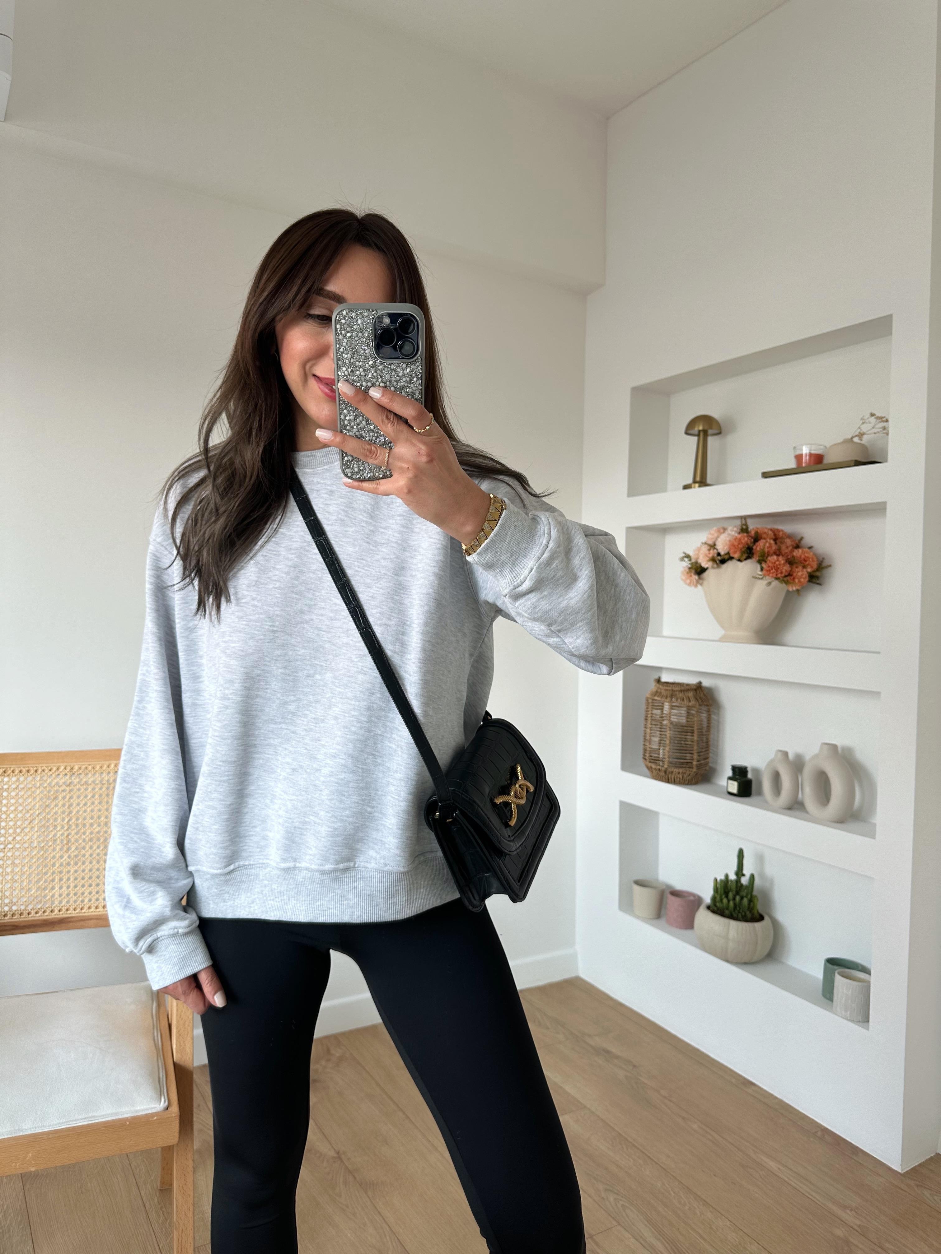 DİLVİN AÇIK GRİ SWEATSHIRT