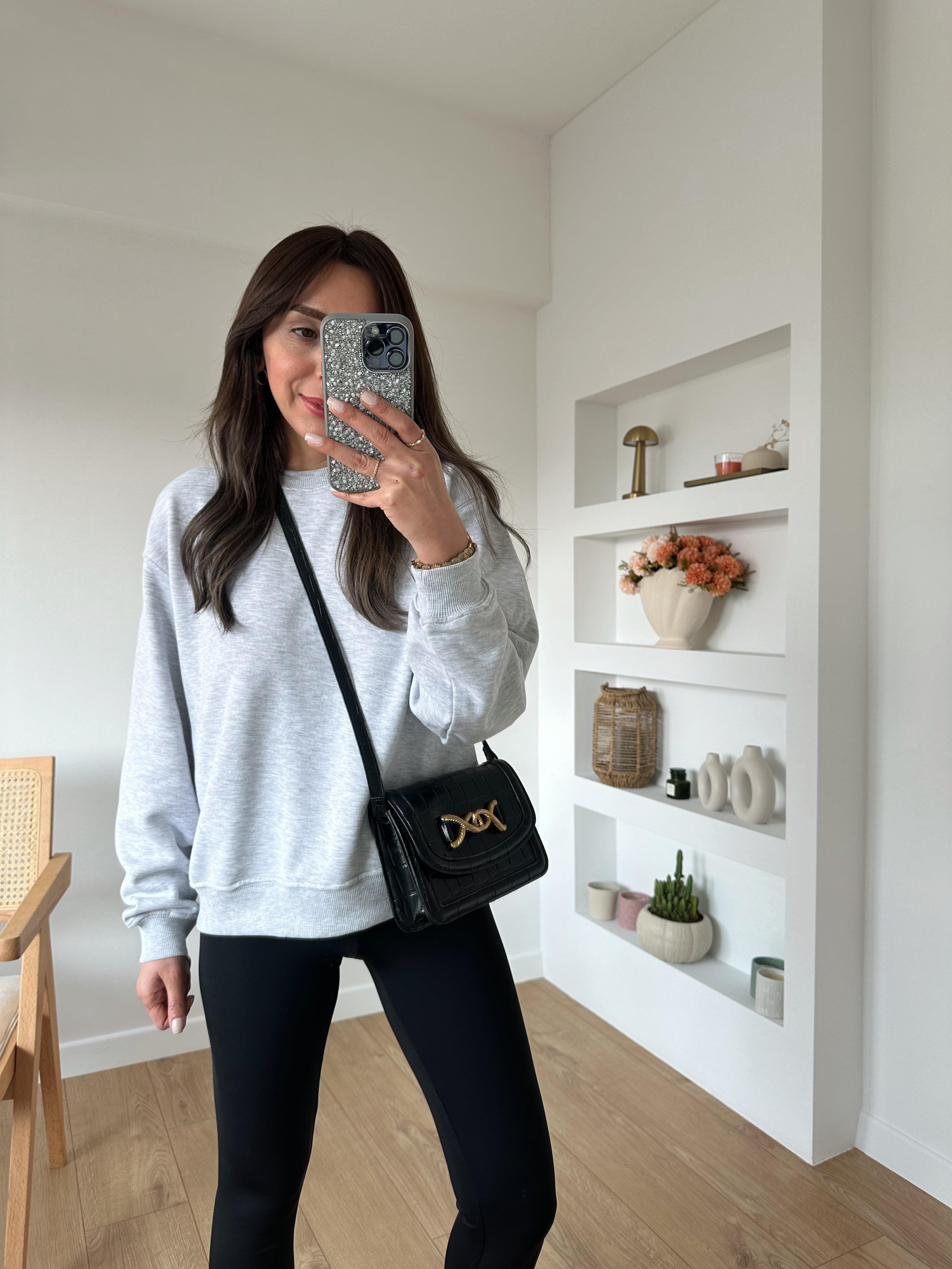 DİLVİN AÇIK GRİ SWEATSHIRT