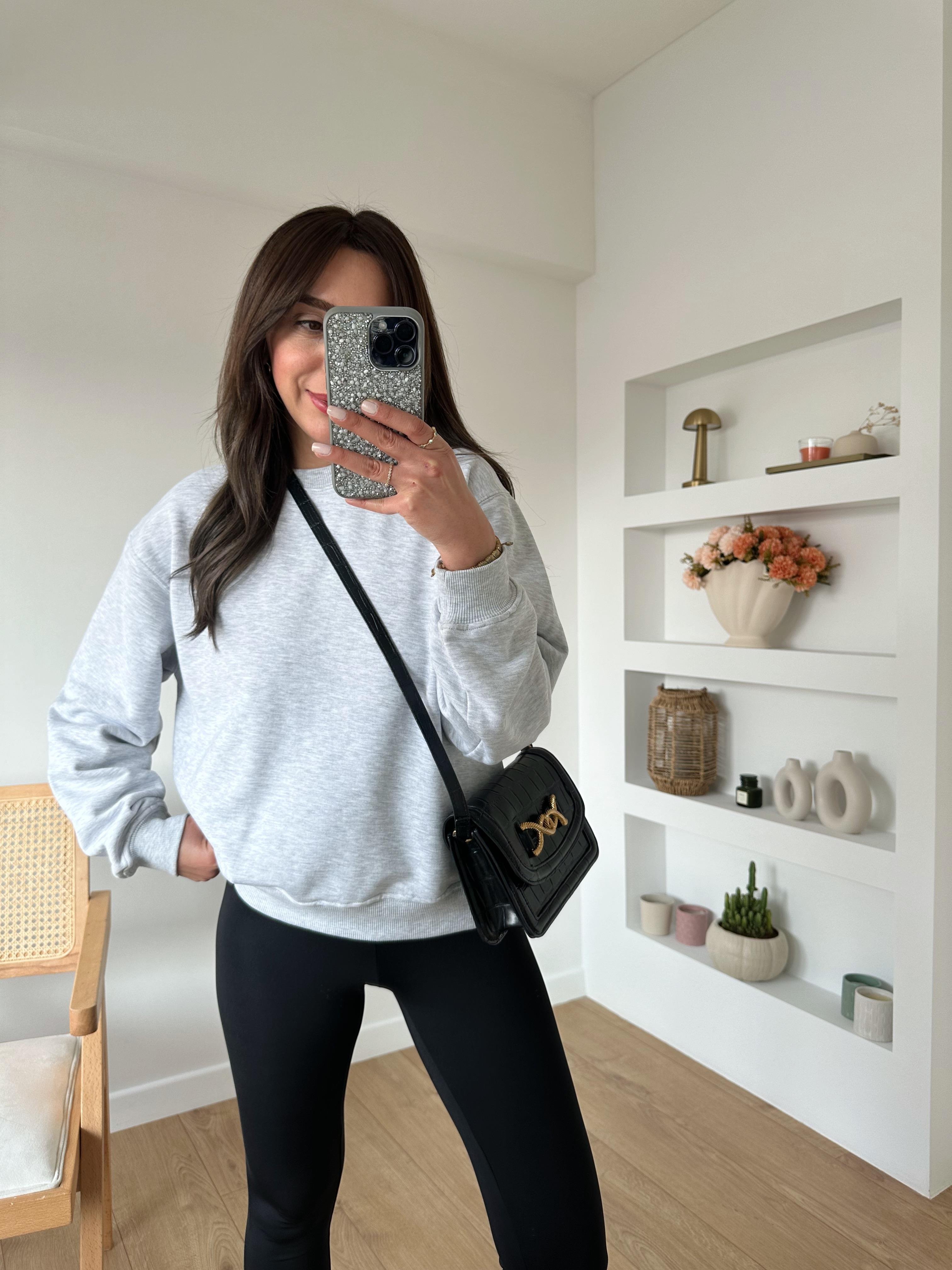 DİLVİN AÇIK GRİ SWEATSHIRT