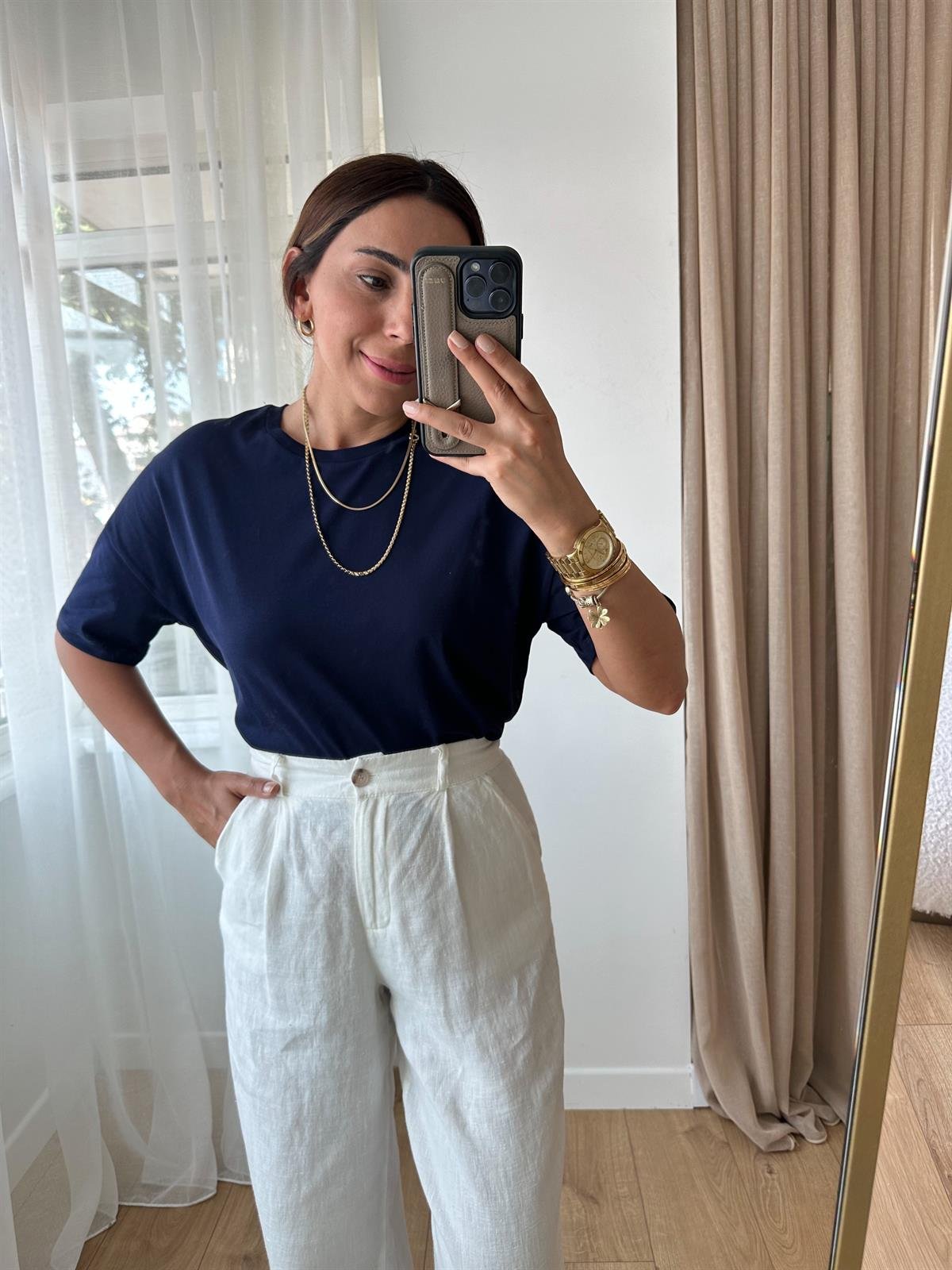 DİLVİN BASIC LACİVERT TİŞÖRT