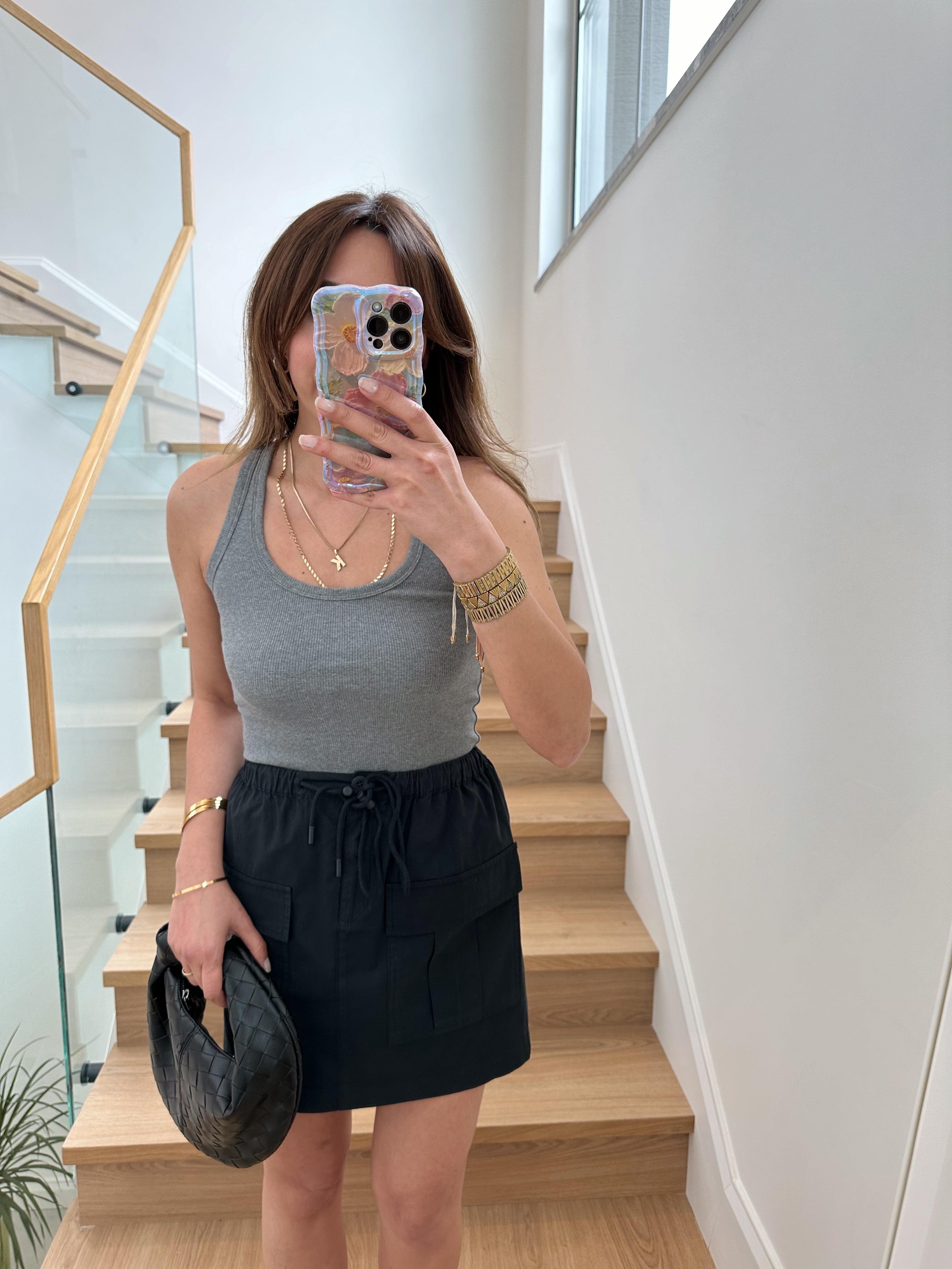 DİLVİN RENA ANTRASİT AÇIK YAKA PREMIUM FİTİLLİ ATLET