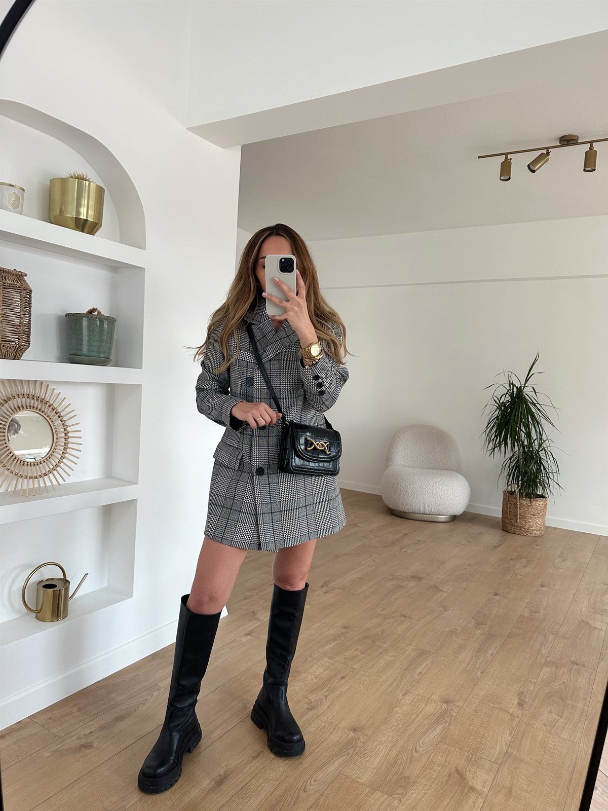 EKOSE ASTARLI BLAZER CEKET