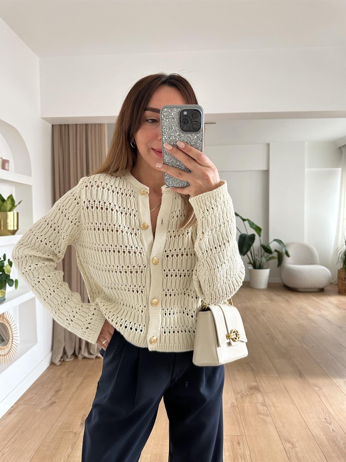 EKRU PREMIUM TRİKO HIRKA 