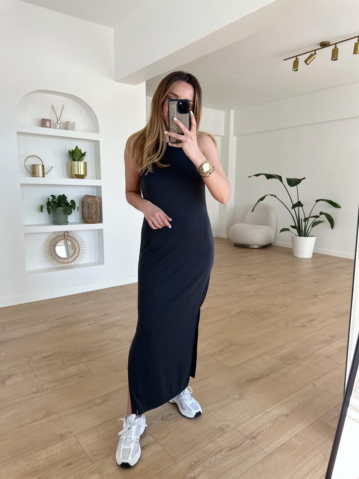 FÜME MODAL ELBİSE