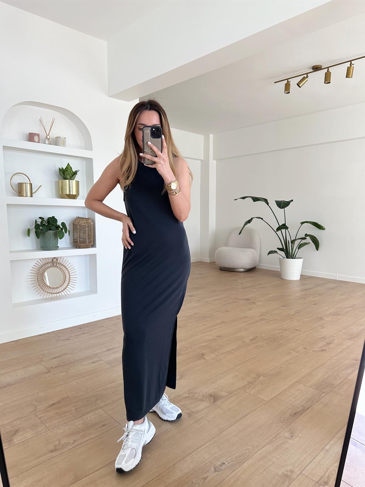 FÜME MODAL ELBİSE