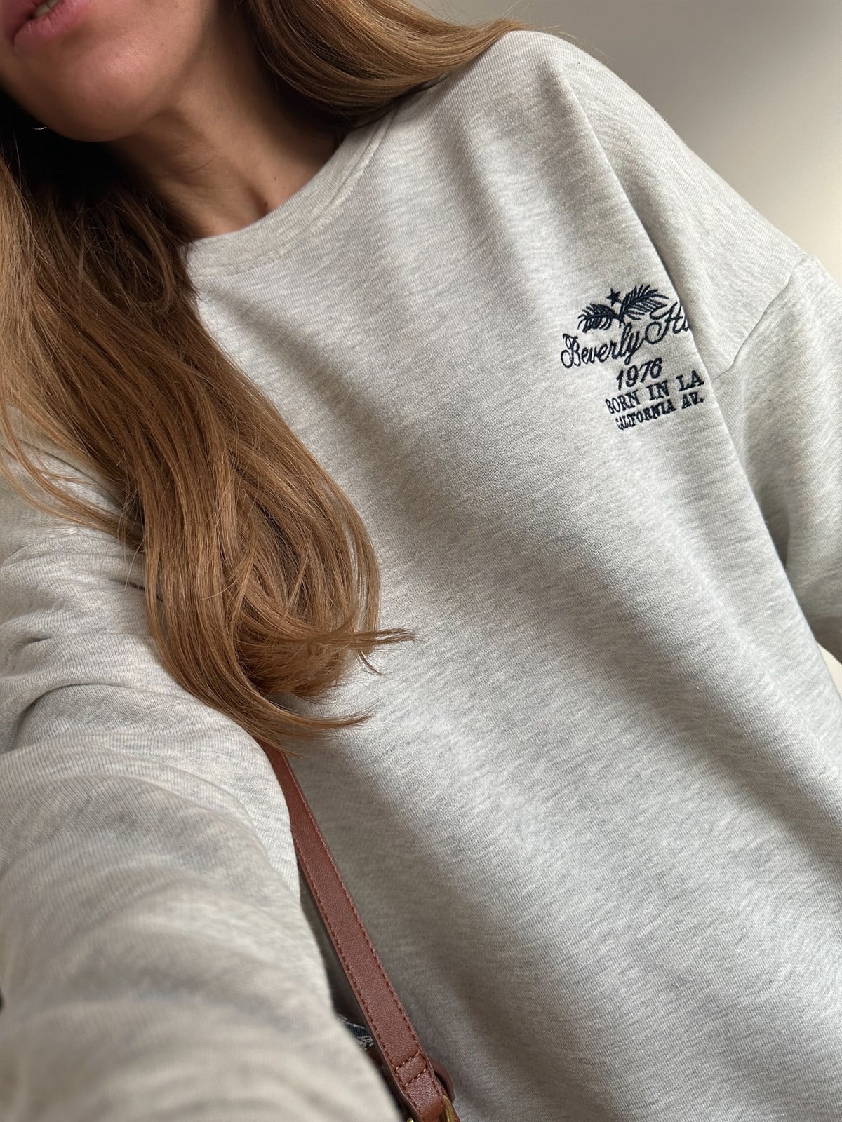 GRİ NAKIŞLI SALAŞ SWEAT