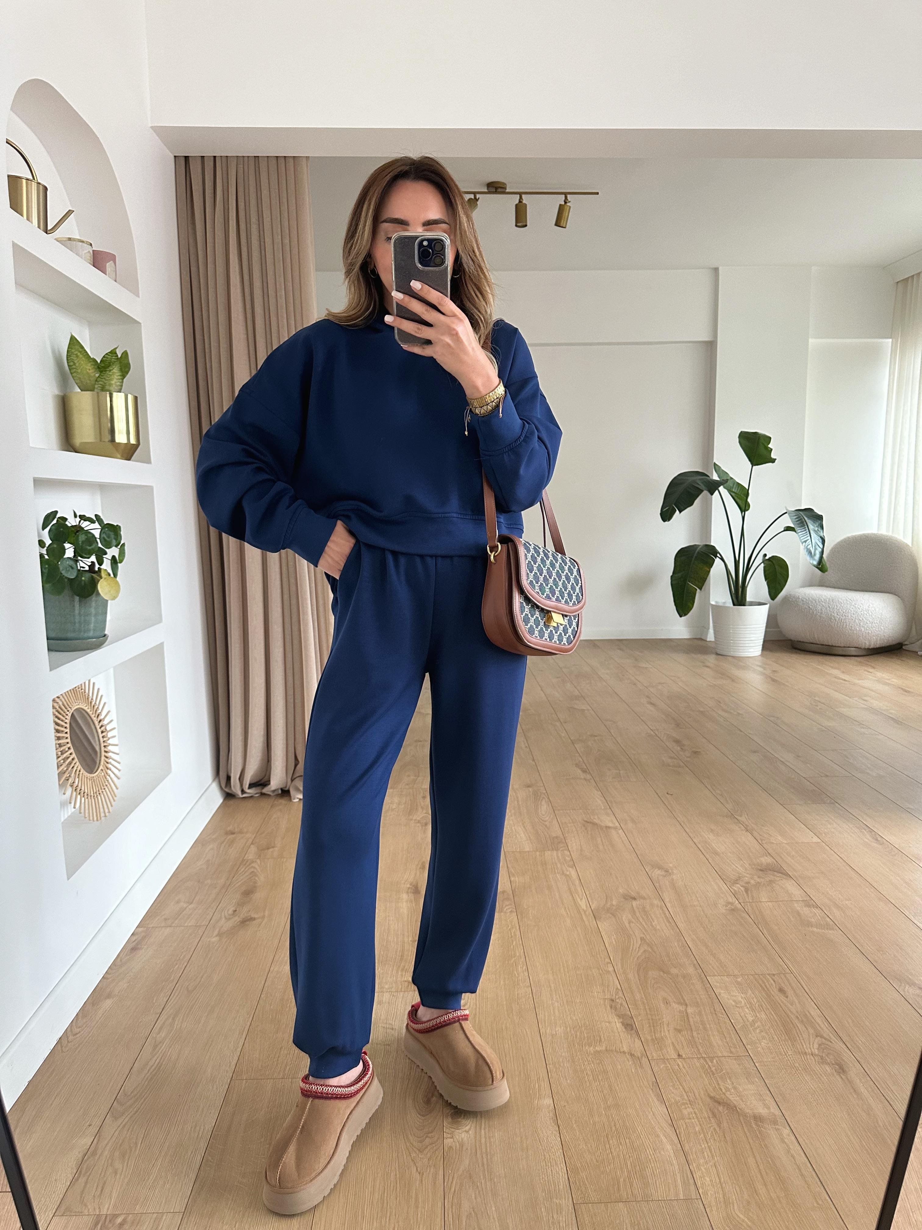 HOLLY İNDİGO KAPÜŞONLU MODAL TAKIM