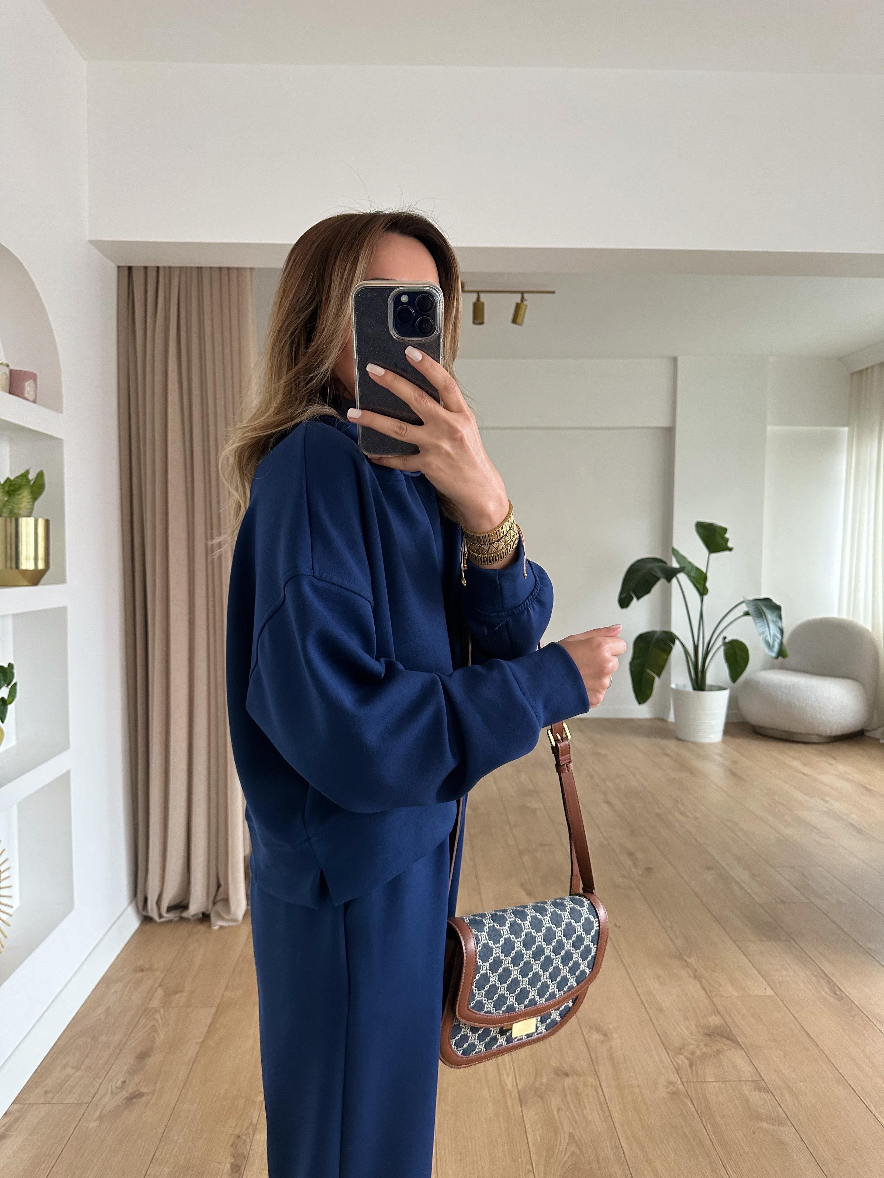 HOLLY İNDİGO KAPÜŞONLU MODAL TAKIM