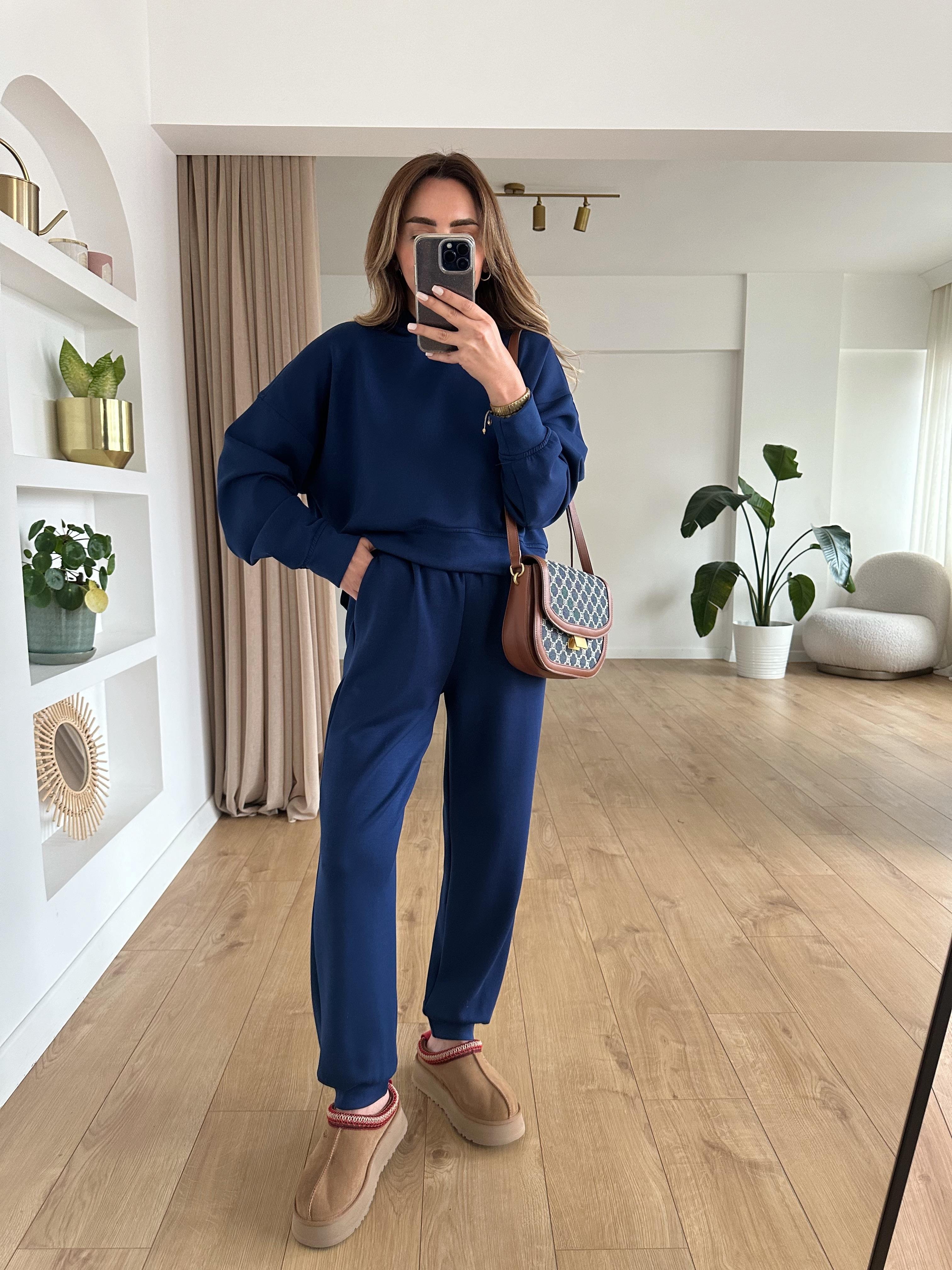 HOLLY İNDİGO KAPÜŞONLU MODAL TAKIM